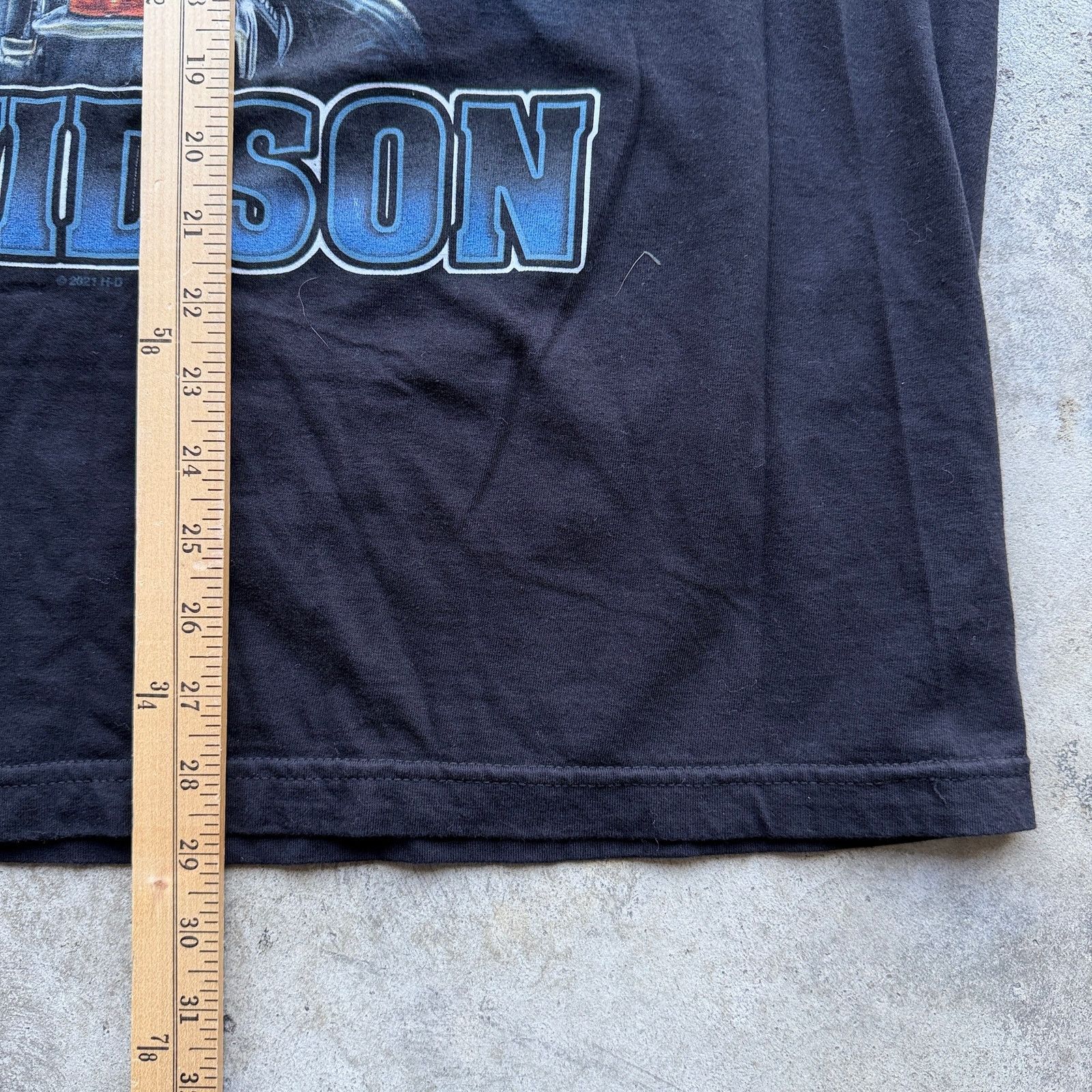 Harley Davidson Vintage Harley-Davidson Skeleton Lightning Biker Tee Black Size US XL / EU 56 / 4 - 7 Thumbnail