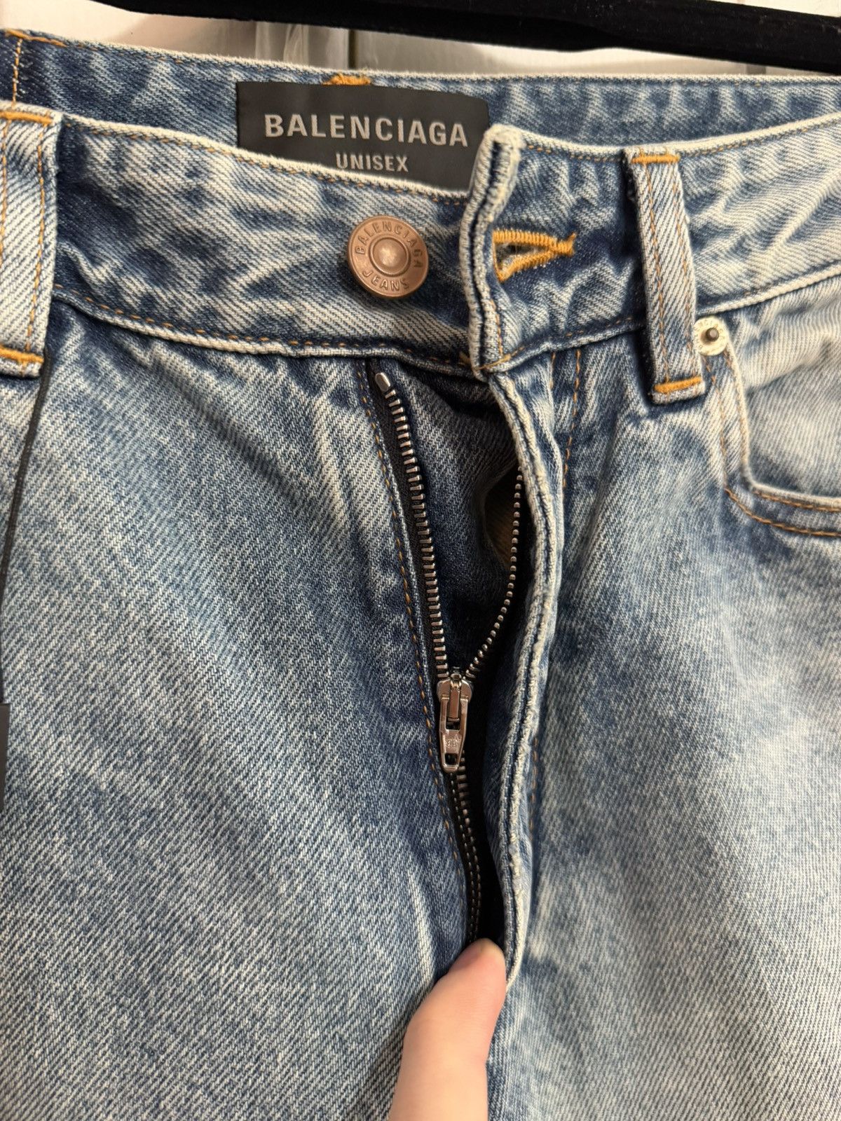 Balenciaga New Fall 23 Slim Denim Short [M] Size US 32 / EU 48 - 4 Thumbnail