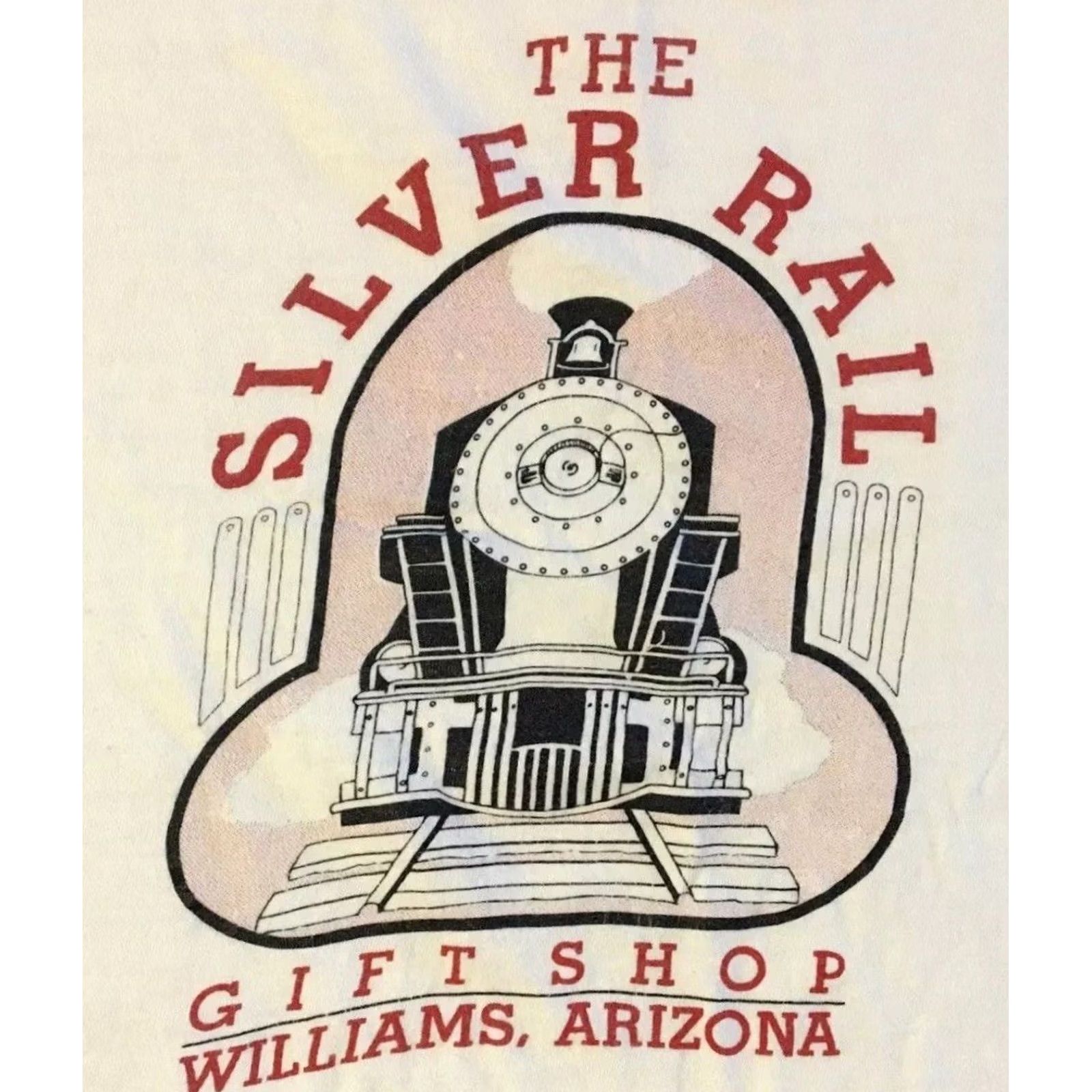 Vintage VINTAGE 80s Silver Rail Shirt S Williams Arizona Train Grunge Biker Size US S / EU 44-46 / 1 - 2 Thumbnail