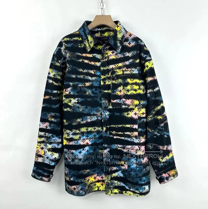 Louis Vuitton Louis Vuitton Multicolor Cotton Long Sleeve Coat . Size US XXL / EU 58 / 5 - 1 Thumbnail