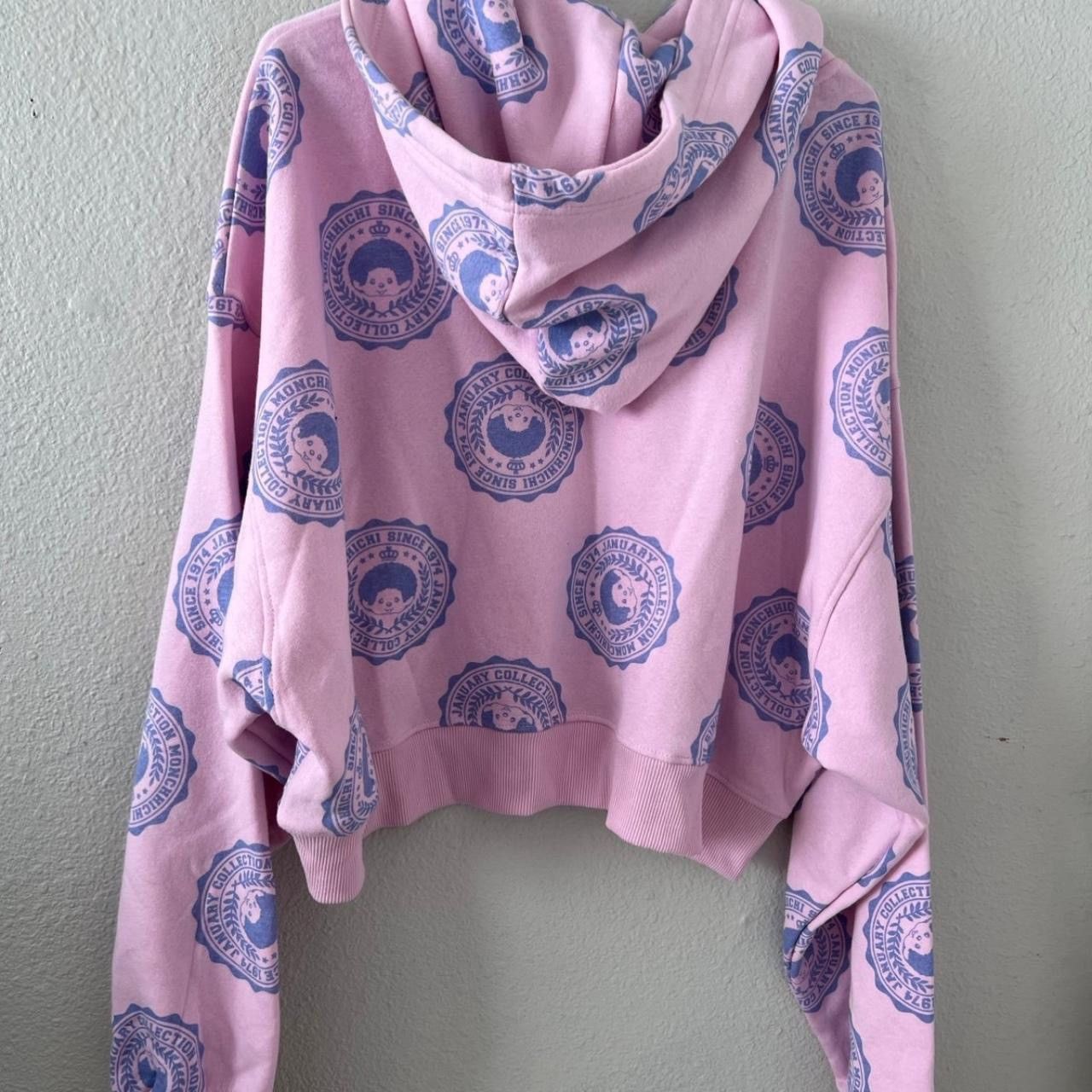 Japanese Brand Monchhichi SZ M/L fitting cropped hoodie Size M / US 6-8 / IT 42-44 - 2 Thumbnail