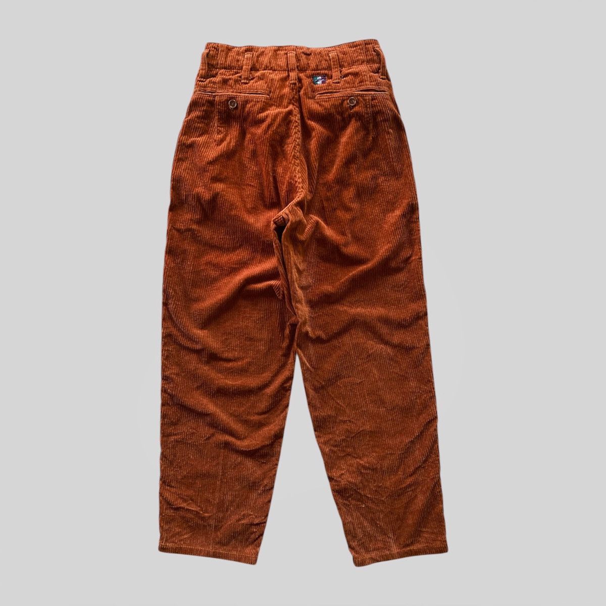 Nigel Cabourn Vintage Nigel Cabourn Rust Brown Corduroy Pants Size 26" / US 2 / IT 38 - 9 Thumbnail