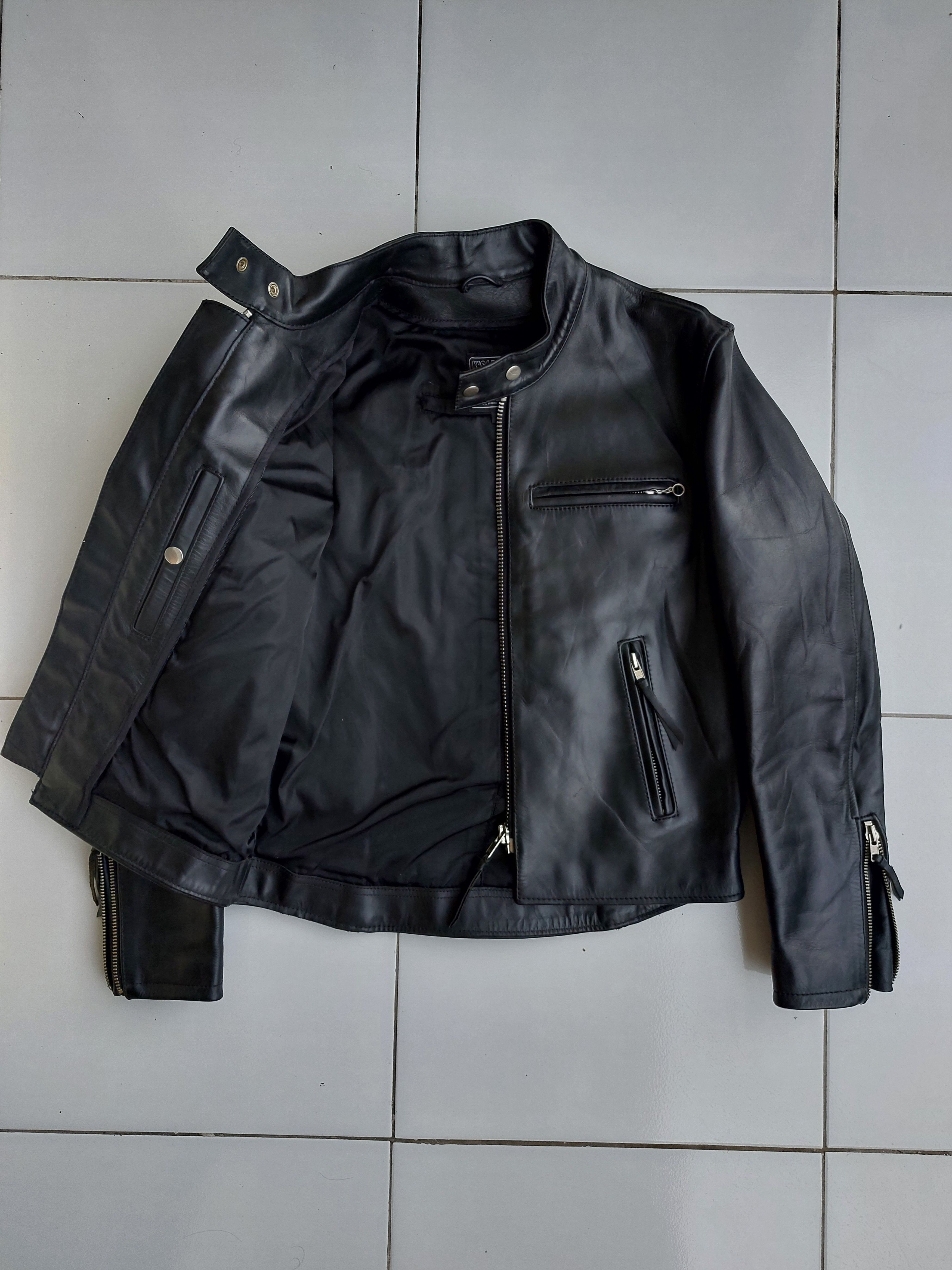 Kadoya Kadoya Caferacer Single Rider Leather Jacket Size US M / EU 48-50 / 2 - 7 Thumbnail