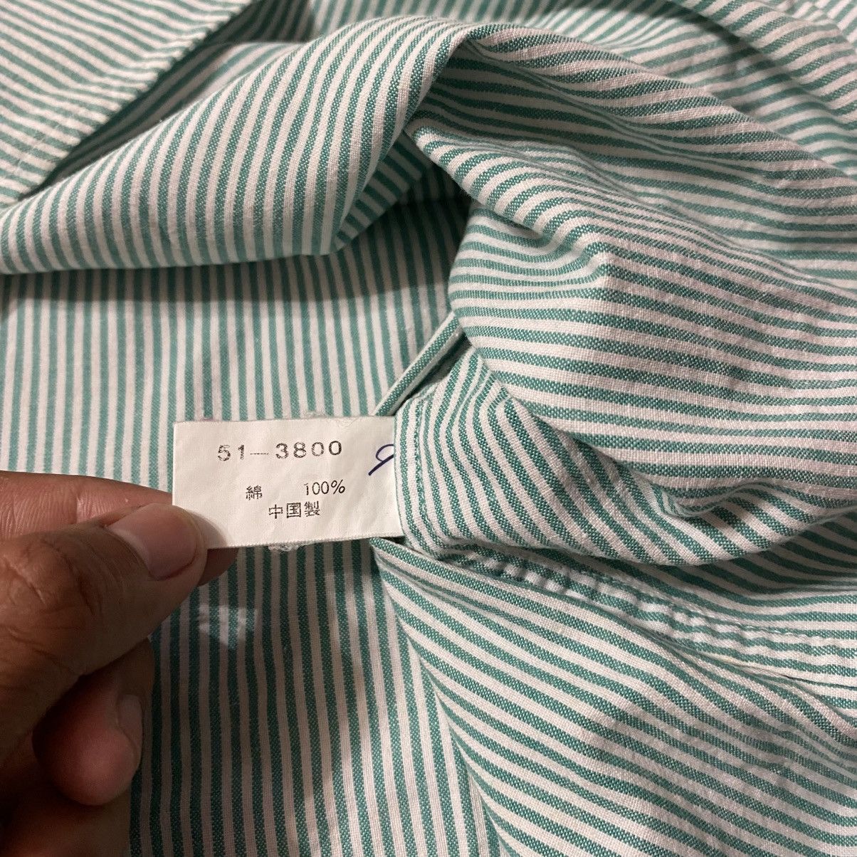 Japanese Brand × Vintage Vintage Kearny Button Ups Stripe Shirt Size US S / EU 44-46 / 1 - 5 Thumbnail
