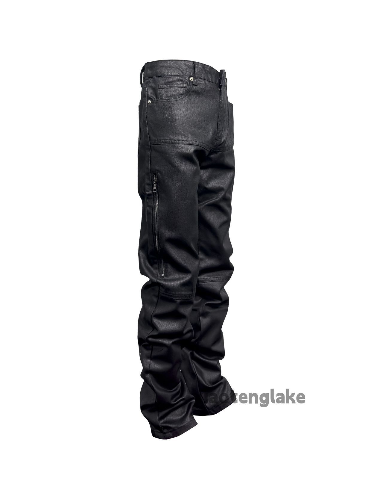 Designer × Jean × Vintage Utility skate hiphop wax punk grunge patchwork jeans Size US 32 / EU 48 - 3 Thumbnail