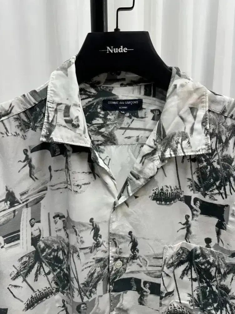 Comme des Garcons Homme Plus Comme Des Garcons Homme Palm Tree Shirt-2507 Size US M / EU 48-50 / 2 - 2 Thumbnail