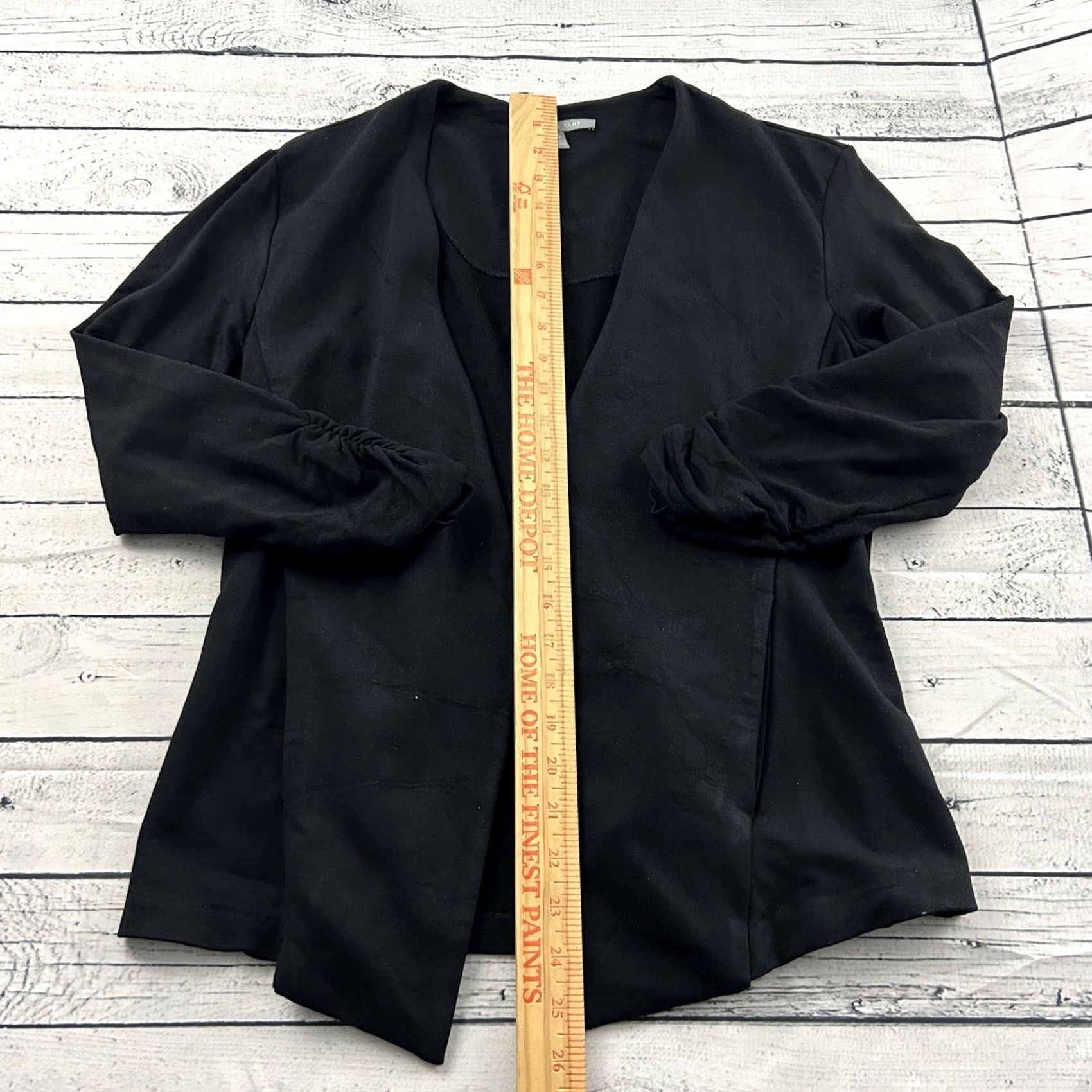Vintage Lemon Tart Cardigan Open Long Sleeve Sweater Women's Small Black Size S / US 4 / IT 40 - 3 Thumbnail