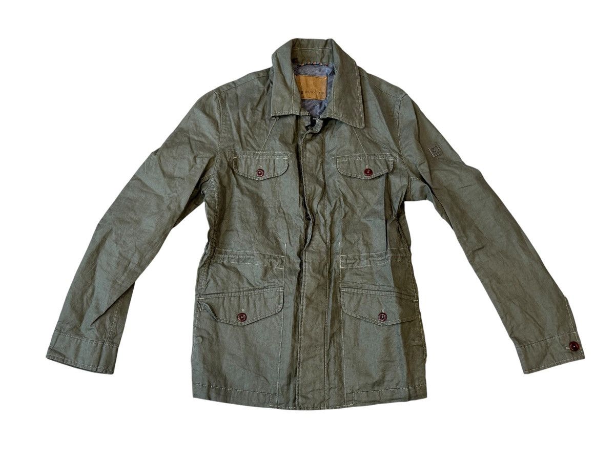 Hugo Boss Hugo Boss Orange Utility Khaki Military Jacket 50 Medium Size US M / EU 48-50 / 2 - 6 Thumbnail