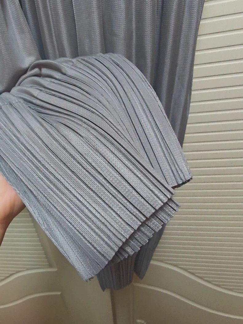 Issey Miyake Issey Miyake size:1 Light grey pleated pants Size 42" / US 20 - 5 Thumbnail