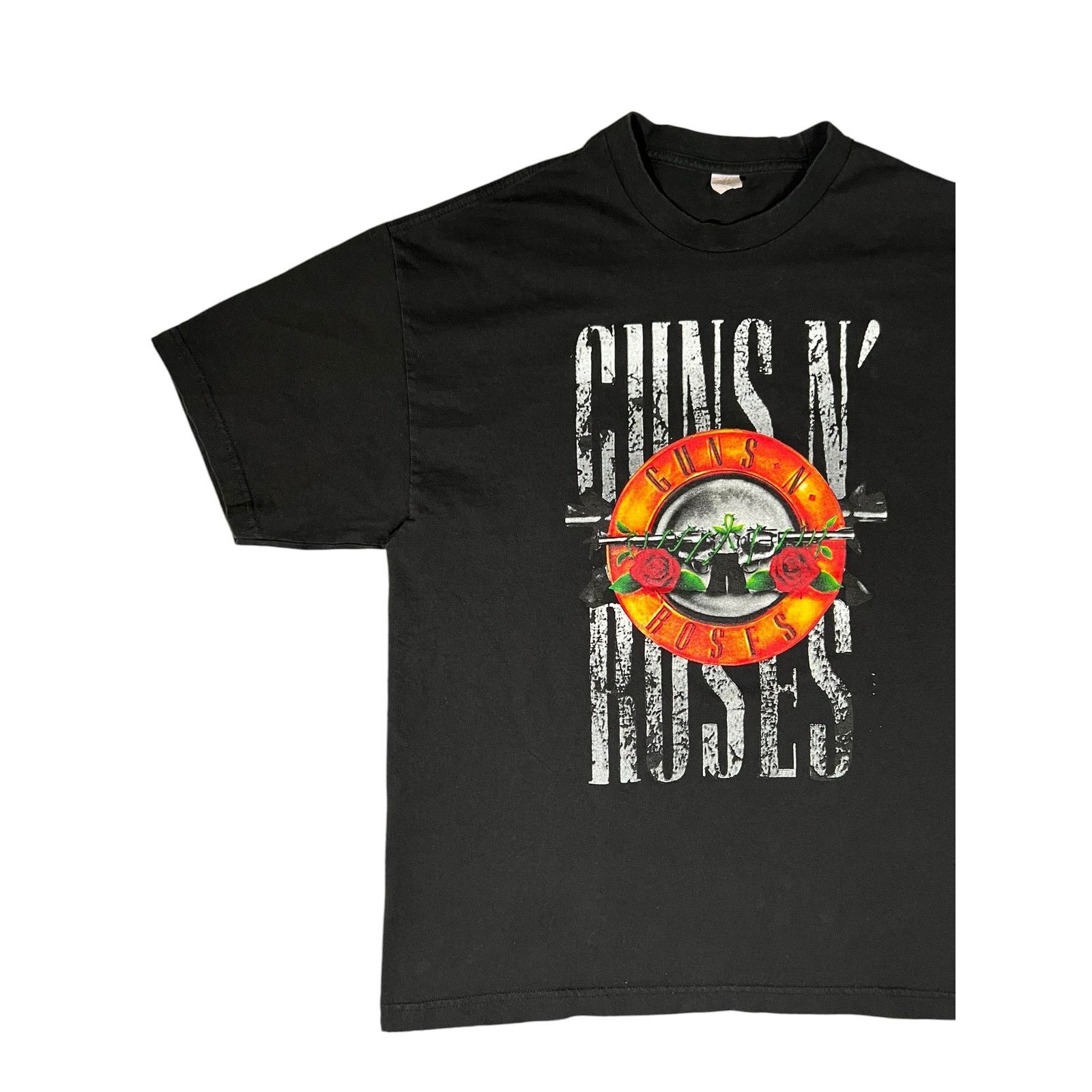 Band Tees × Guns N' Roses × Vintage Vintage 90s Guns N’ Roses logo band tee (XL) Size US XL / EU 56 / 4 - 4 Thumbnail