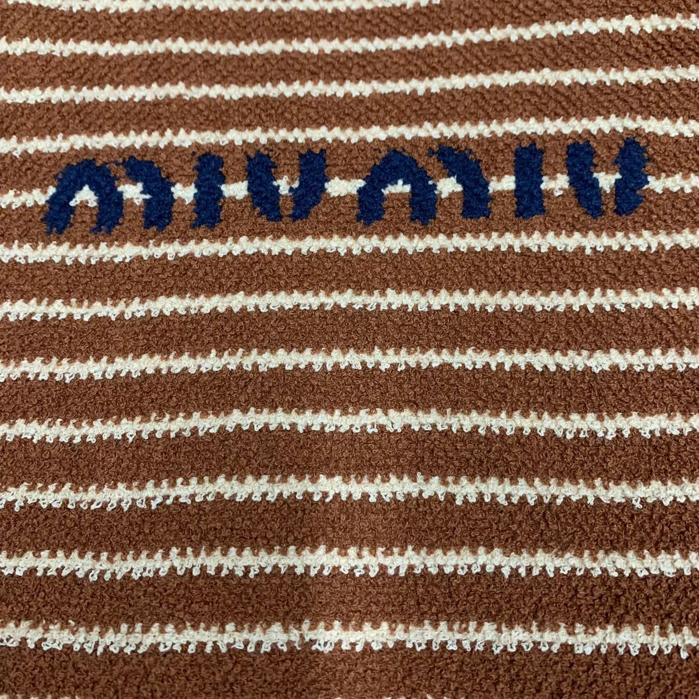Miu Miu MIU MIU Brown Towel Stripe Knit SS 38 Size XS / US 0-2 / IT 36-38 - 6 Thumbnail