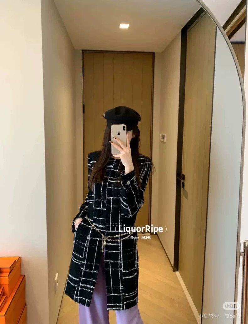 Chanel Chanel 23A Handicraft Workshop Series Woven Coat 2503-Nexta Size XXS / US 00 / IT 34 - 8 Thumbnail