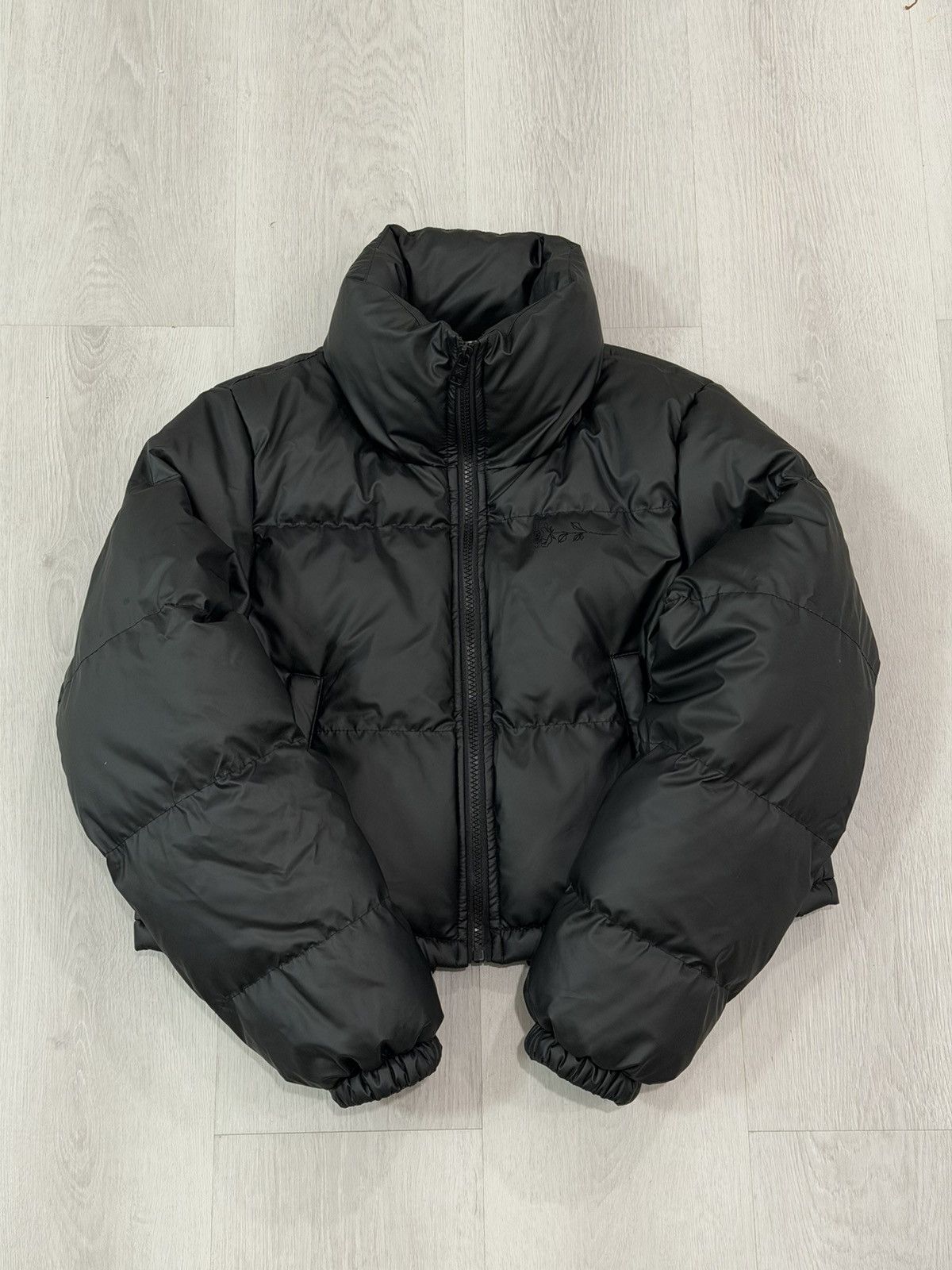 YoungLA YoungLA Black Puffer Jacket Cropped Women’s XS Rose Hype Size XS / US 0-2 / IT 36-38 - 1 Thumbnail