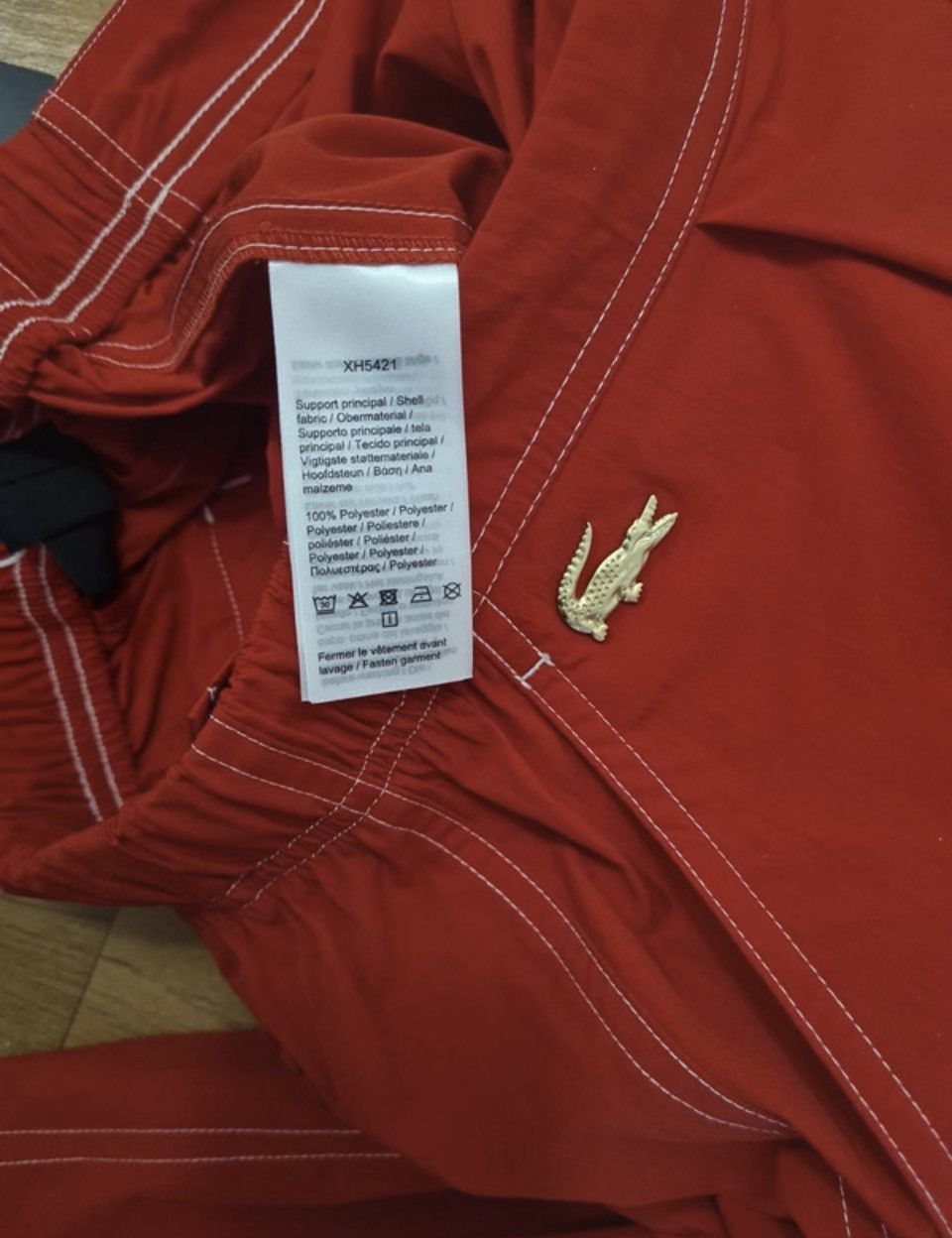 Lacoste LACOSTE X MAISON CHÂTEAU ROUGE TRACKSUIT (Size 5) 33/34 Size US 34 / EU 50 - 8 Thumbnail