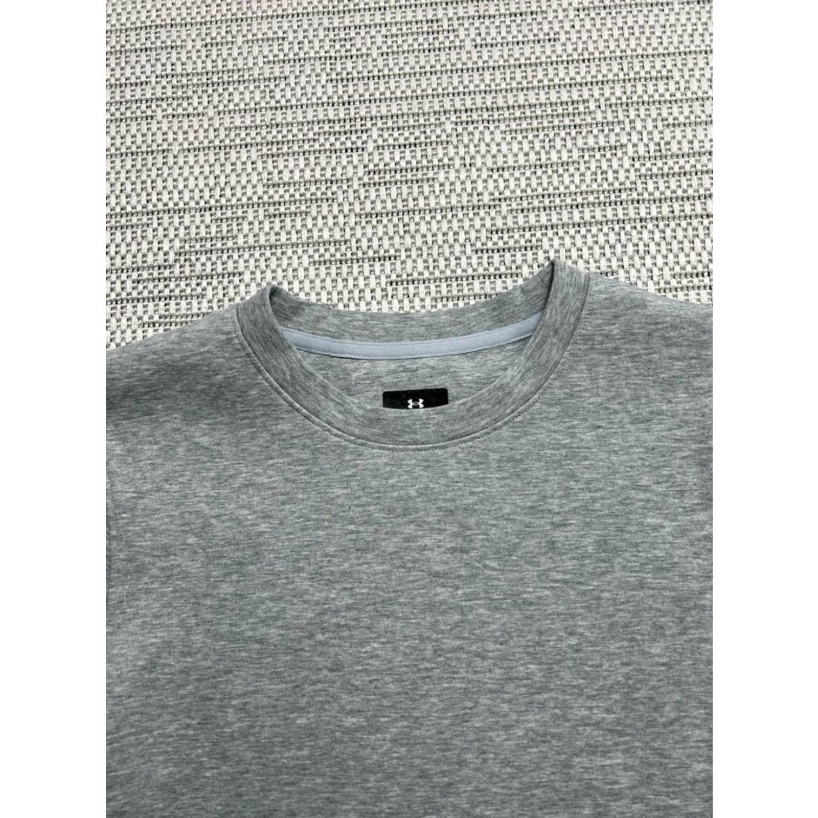 Under Armour Under Armour Sweatshirt Mens XS Gray Cotton Stretch Knit Warm Cozy Sweat Wicking Size US XS / EU 42 / 0 - 3 Thumbnail