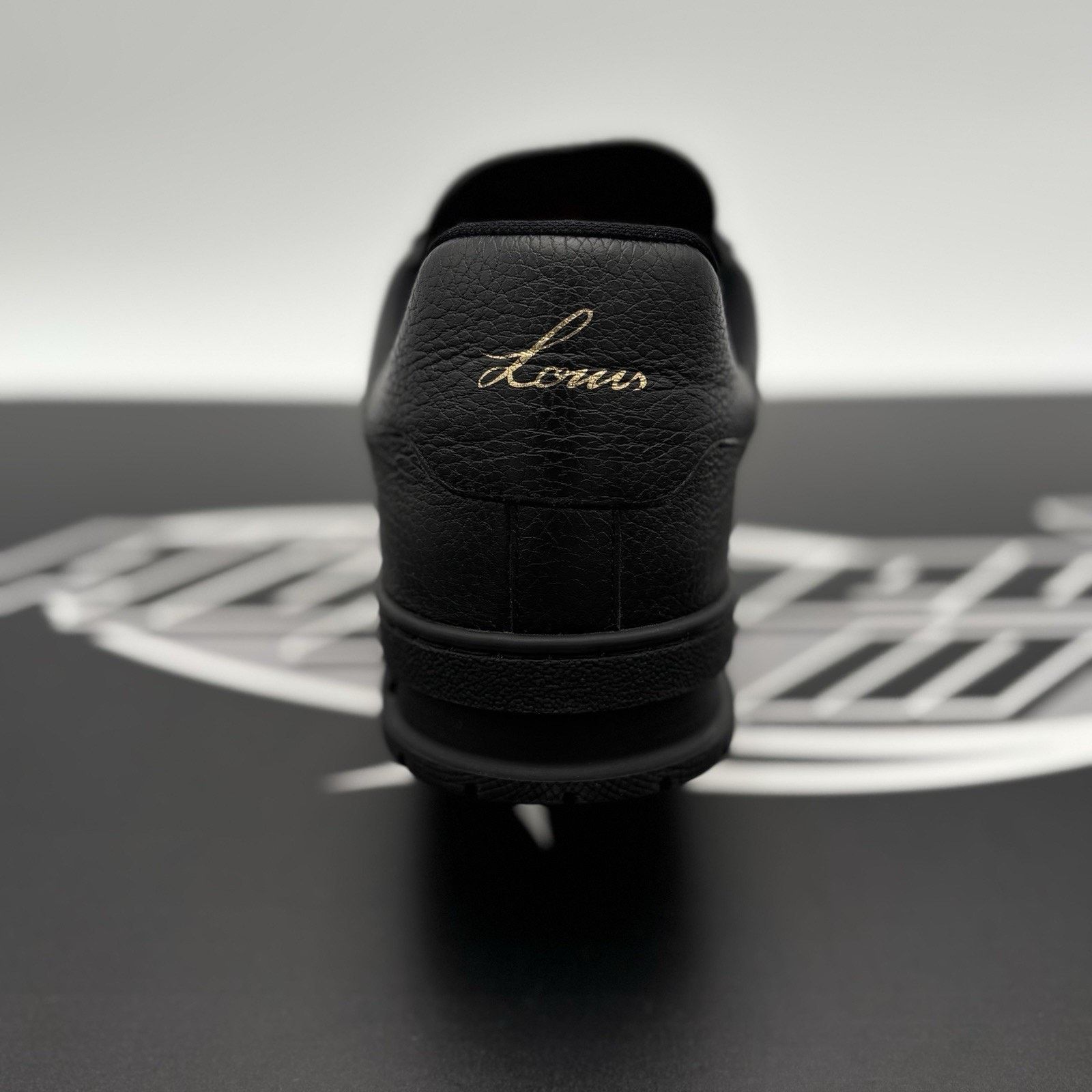 Louis Vuitton Louis Vuitton Hardware Calfskin Trainer ‘ Black, Gold ‘ Size US 10.5 / EU 43-44 - 12 Thumbnail