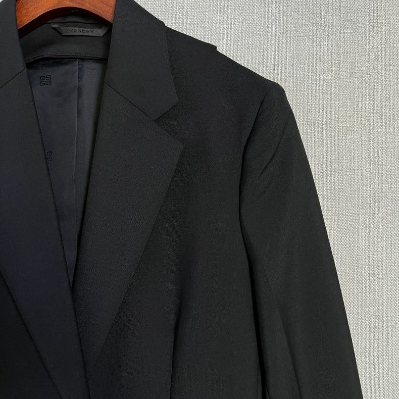 Givenchy Givenchy Size36 Black Buckle Suit Jacket Size US M / EU 48-50 / 2 - 3 Thumbnail