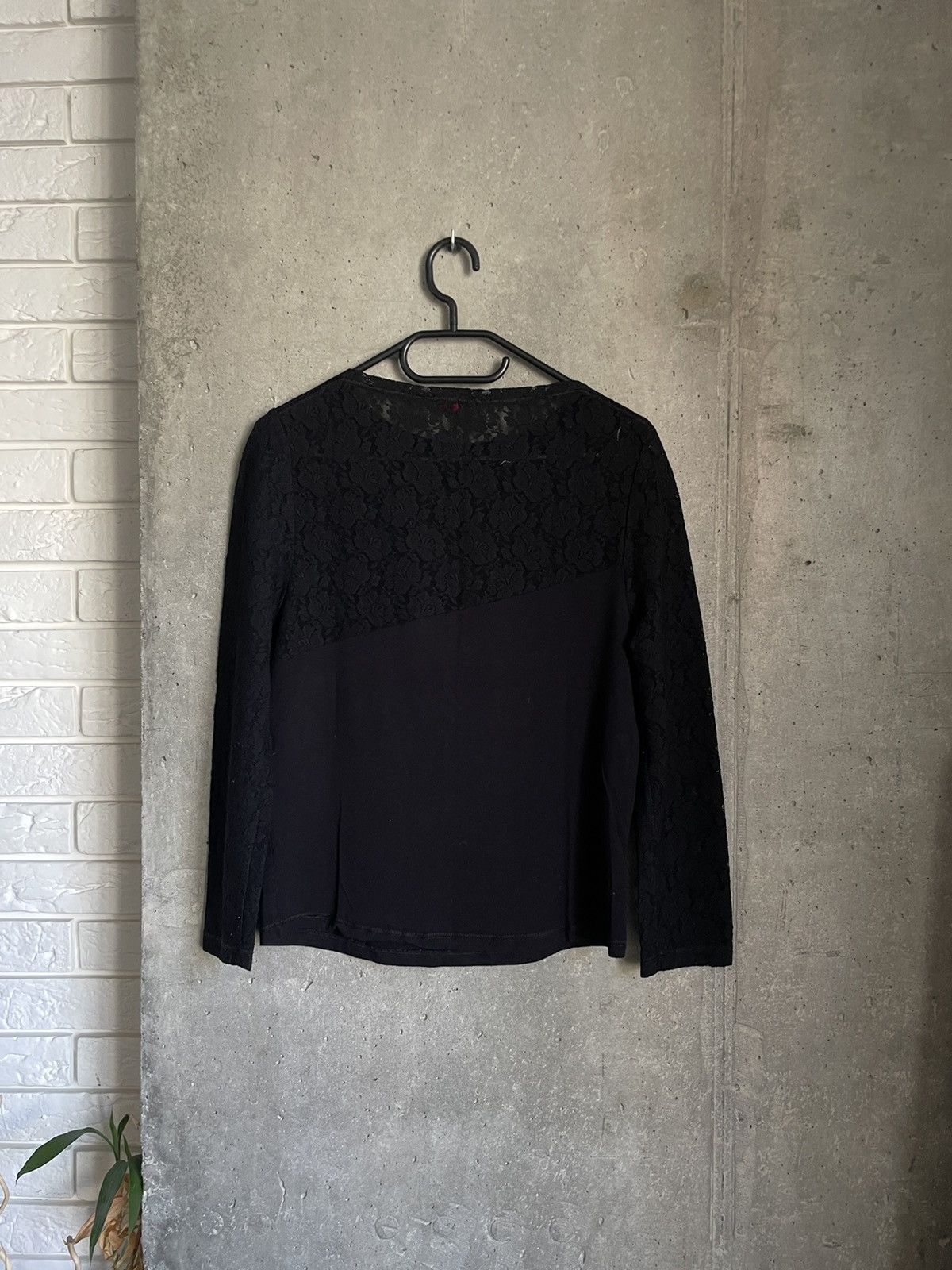 Japanese Brand Archive 90s Lace Longsleeve printed Japan Judy Y2k Size L / US 10 / IT 46 - 7 Thumbnail