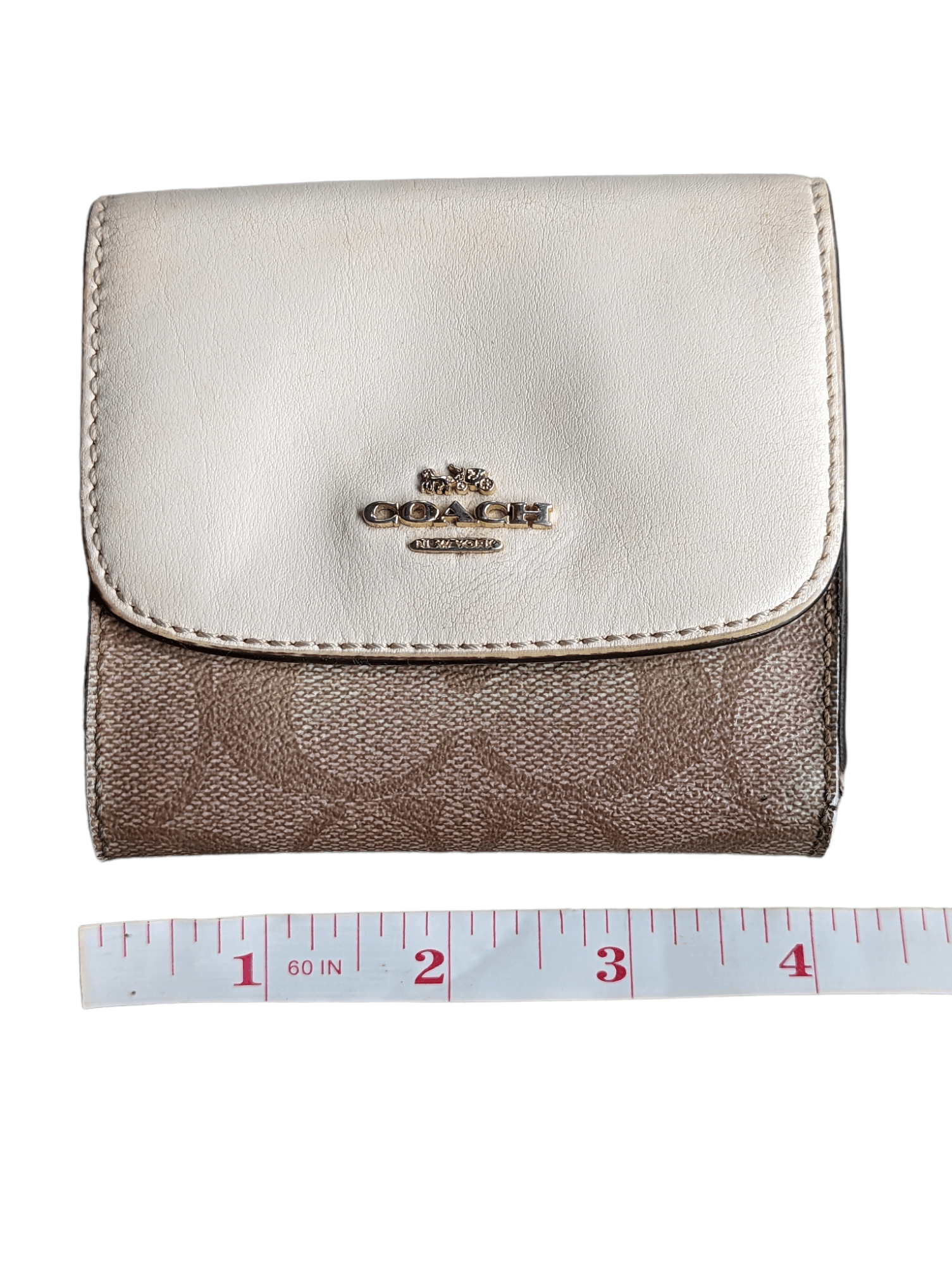 Coach Coach Monogram Trifold Wallet Cardholder Size ONE SIZE - 11 Thumbnail