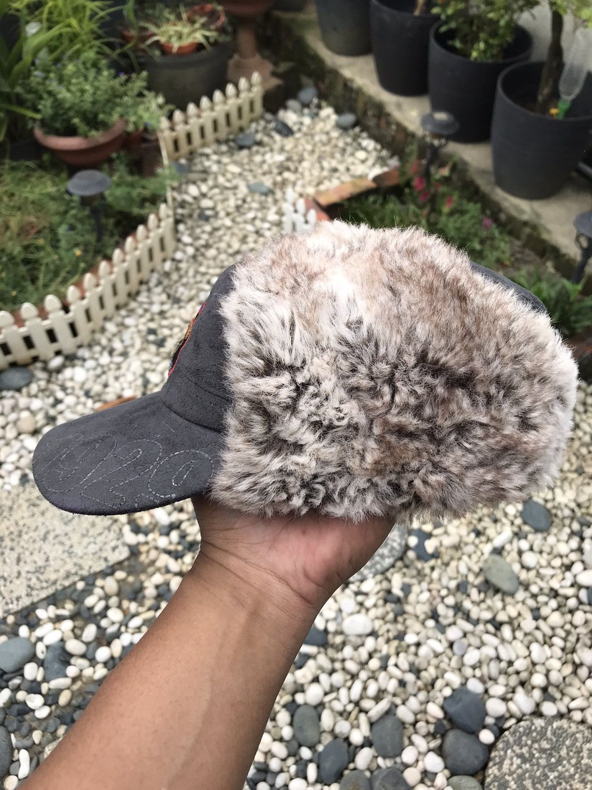 Von Dutch VON DUTCH FUR TRIM WINTER TRAPPER HAT WITH EAR WARMER FLAPS Size ONE SIZE - 13 Thumbnail
