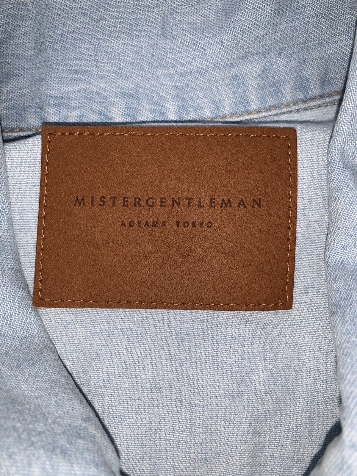 Mr. Gentleman Mr. Gentleman Denim Jacket Size US M / EU 48-50 / 2 - 4 Thumbnail