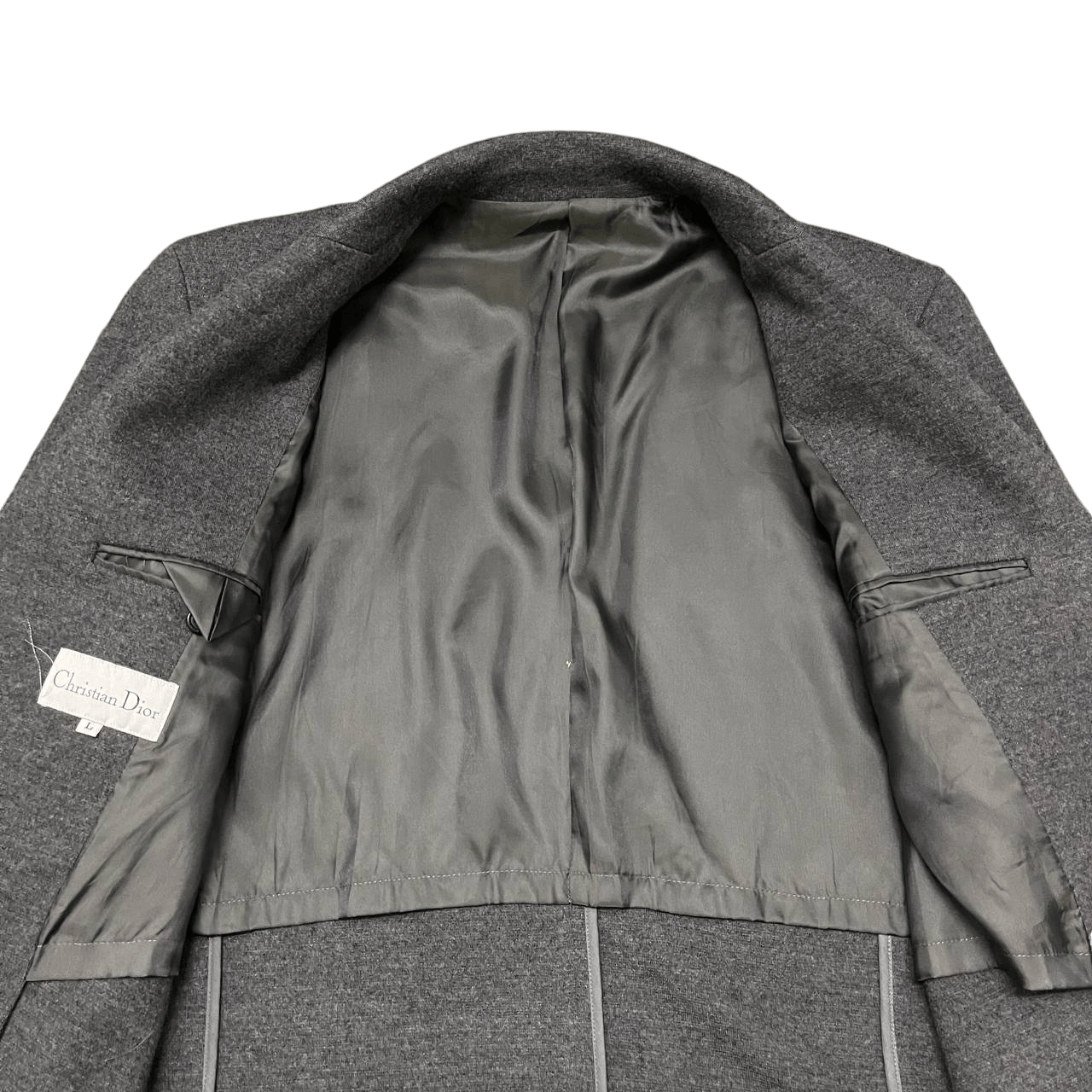 Christian Dior Monsieur Vintage Christian Dior Wool Coat Size US L / EU 52-54 / 3 - 6 Thumbnail