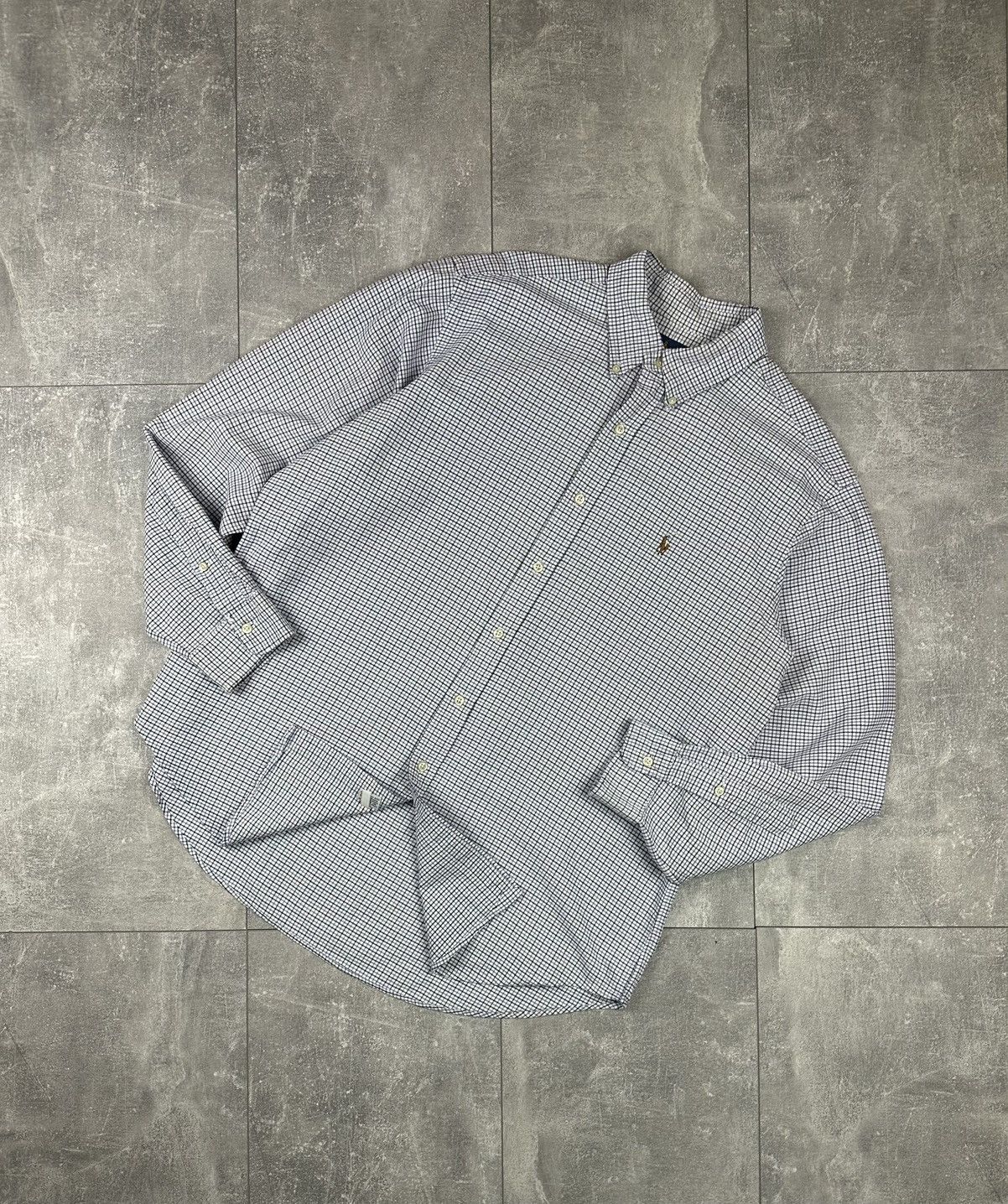 Polo Ralph Lauren Polo Ralph Lauren Checked Shirt Button Up Small Logo Size US XL / EU 56 / 4 - 7 Thumbnail