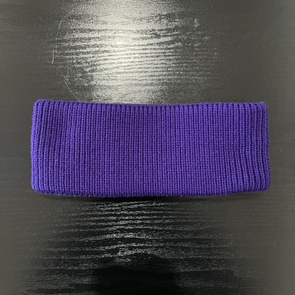 Prada Prada Wool AW18 Rubber Logo Patch Headband Size ONE SIZE - 7 Thumbnail