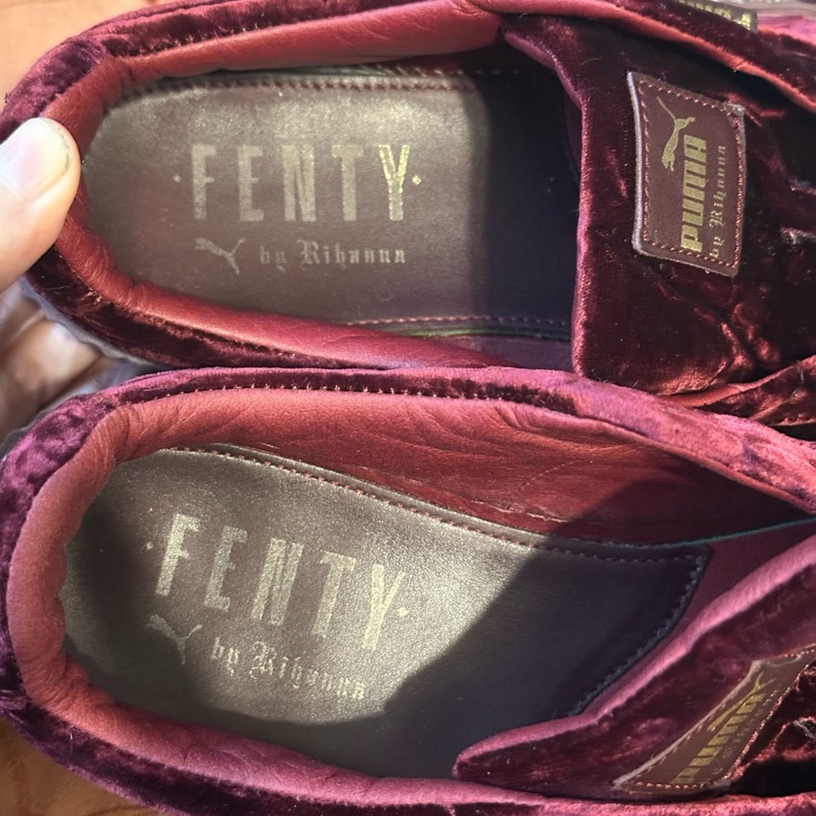 Puma Fenty Puma x Rihanna FW16 Velvet Creepers Royal Purple US 10 Size US 10 / IT 40 - 9 Thumbnail