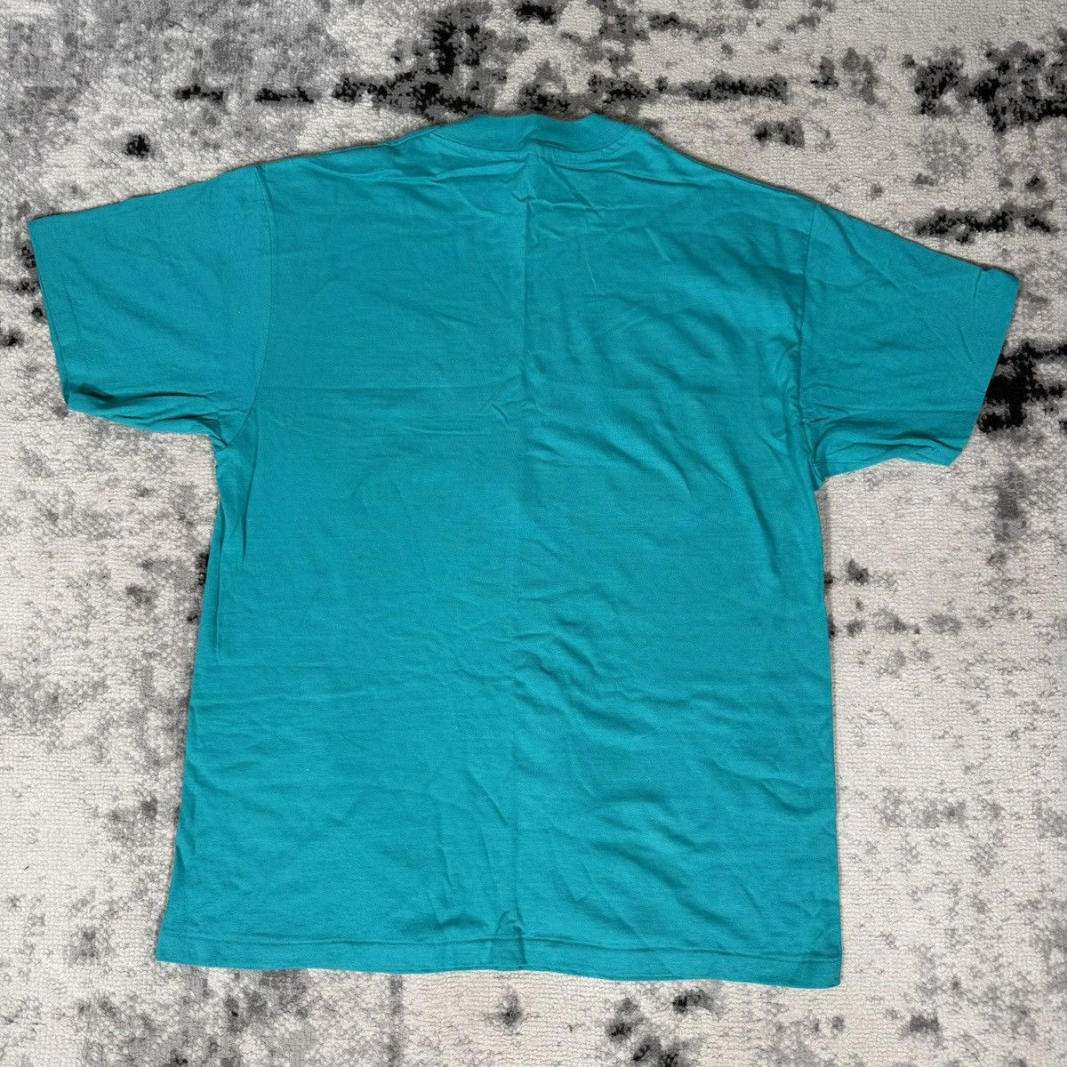 Hanes Vintage 90s Single Stitch Hanes Beefy-T USA Santa Fe T-Shirt Size US L / EU 52-54 / 3 - 2 Thumbnail