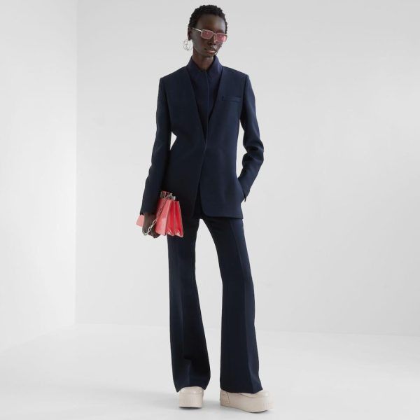 Fendi o1loc1c0824 Jacket in Blue Size XS / US 0-2 / IT 36-38 - 4 Thumbnail