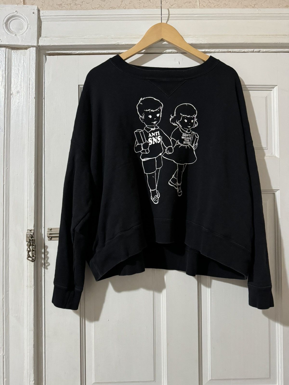 Undercover Undercover Anti-SNS Cropped Sweater Size US M / EU 48-50 / 2 - 1 Thumbnail