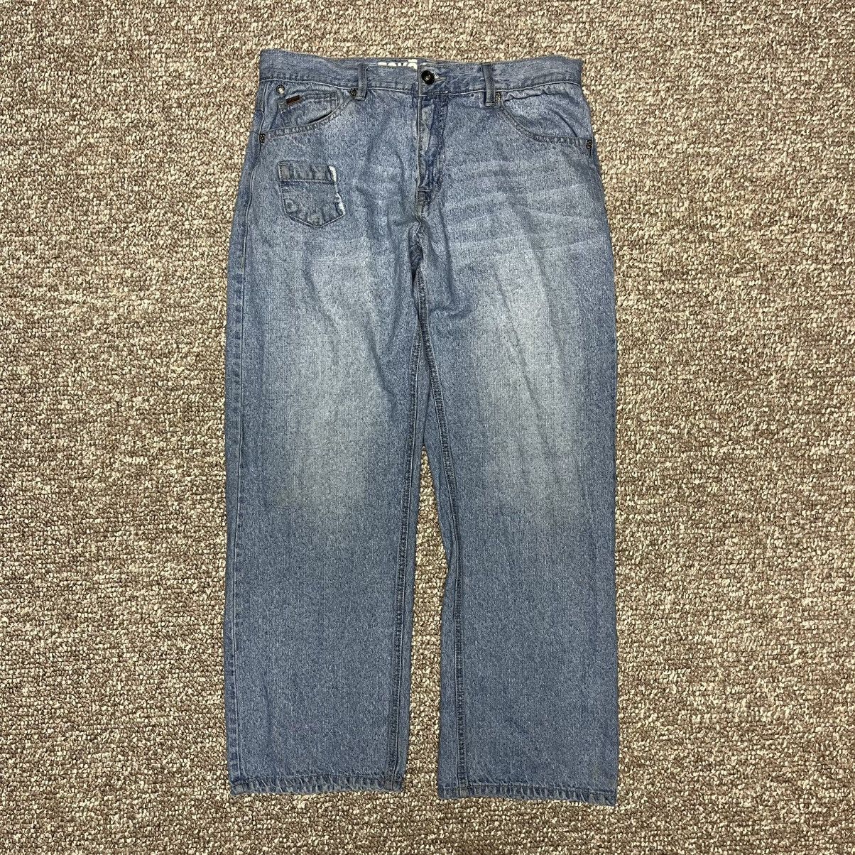 Ecko Unltd. RARE Y2K Ecko Mini Pocket Skater Embroidered Denim Jeans Size US 36 / EU 52 - 3 Thumbnail