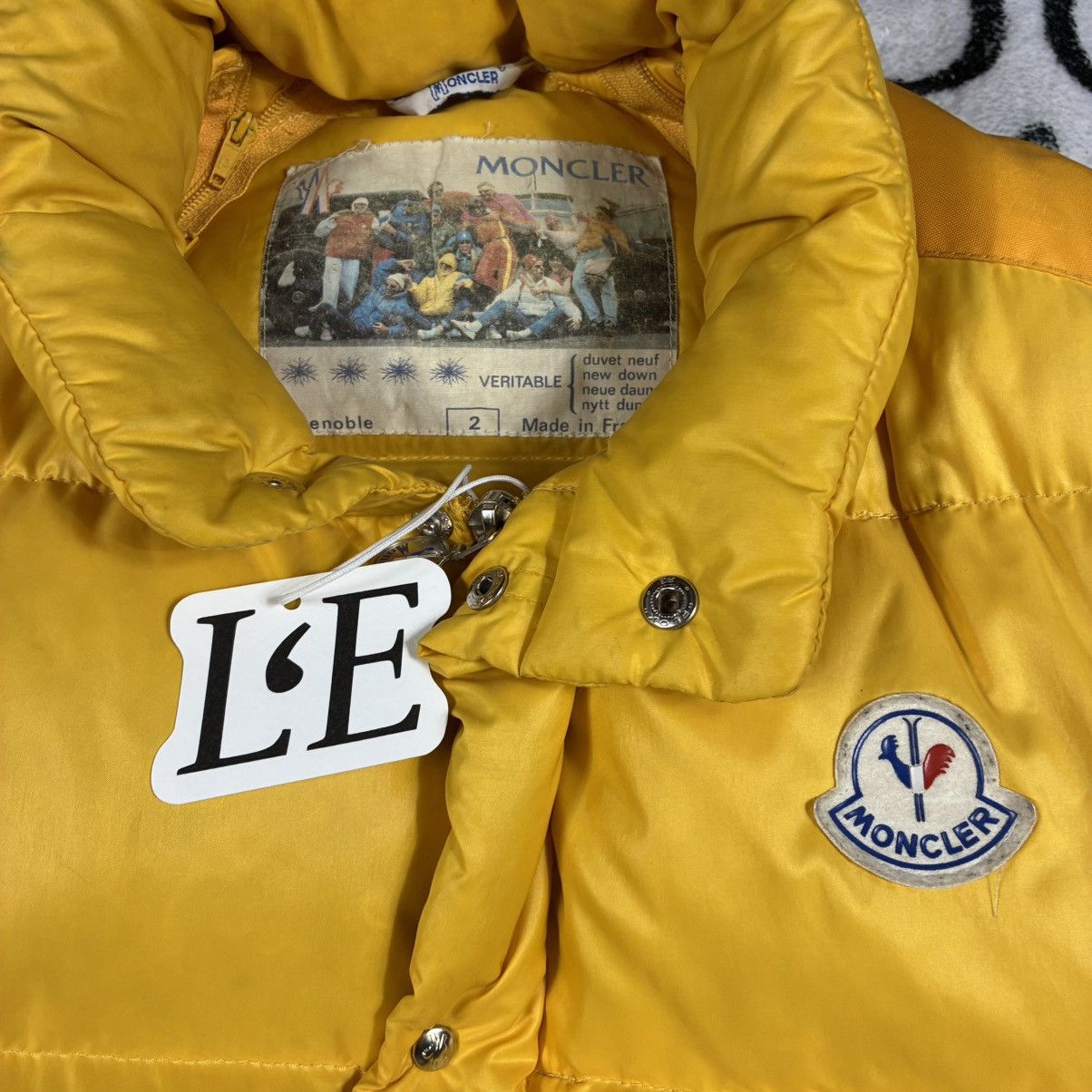 Moncler Grenoble Vintage Mens Moncler Grenoble 80s Puffer Jacket Size S-M Size US S / EU 44-46 / 1 - 8 Thumbnail
