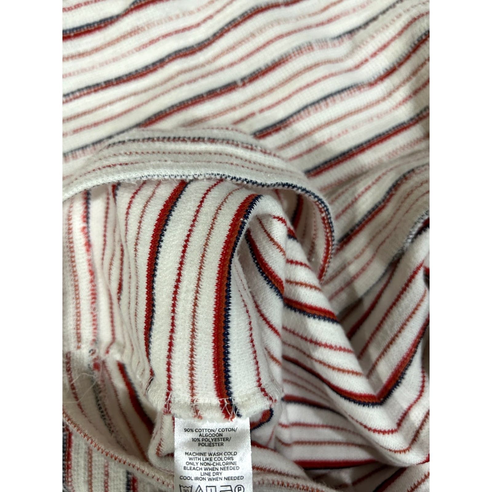 Vintage Ann Taylor tank top Womens Small white red navy striped casual knit factory Size S / US 4 / IT 40 - 5 Thumbnail