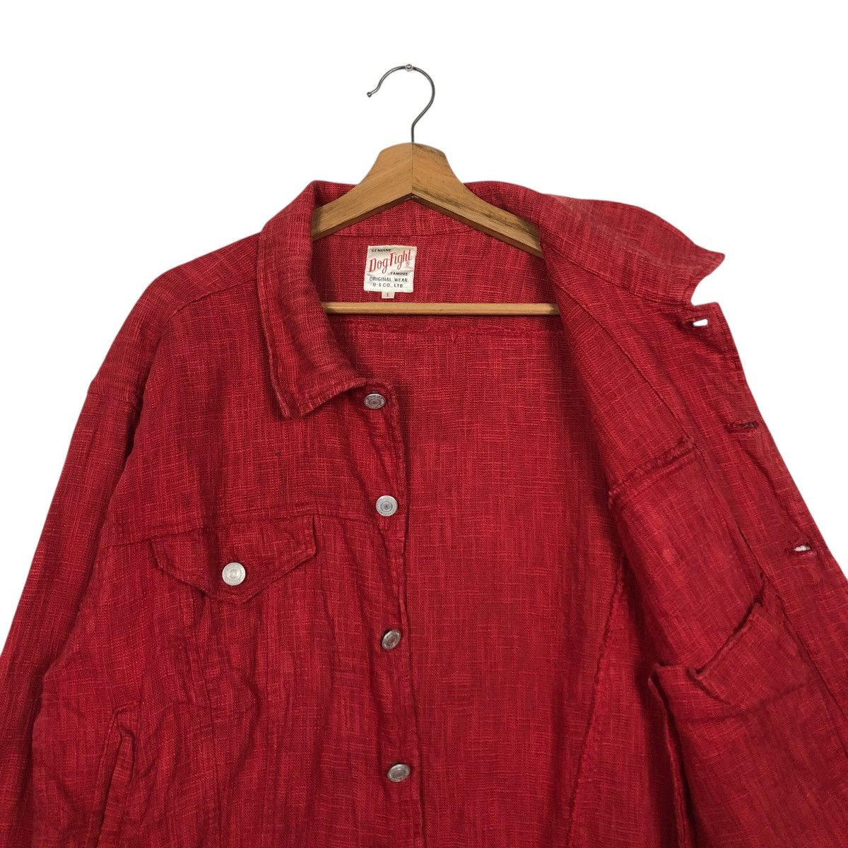 Japanese Brand 🔥VINTAGE CHORE WORK BIKER JACKET DOG FIGHT ISSEY MIYAKE Size US M / EU 48-50 / 2 - 15 Thumbnail