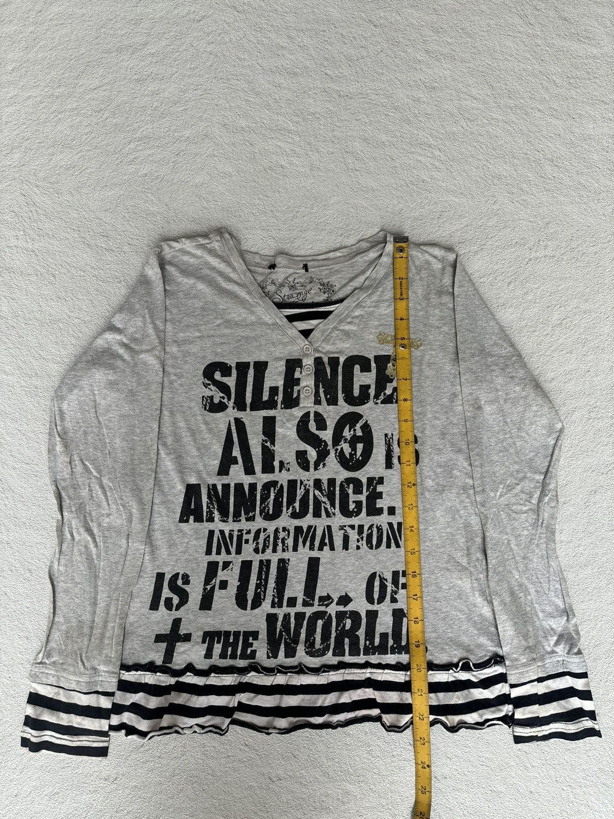 Hysteric Glamour Y2k strange heaven ifsixwasnine punk style longsleeve Size M / US 6-8 / IT 42-44 - 10 Thumbnail