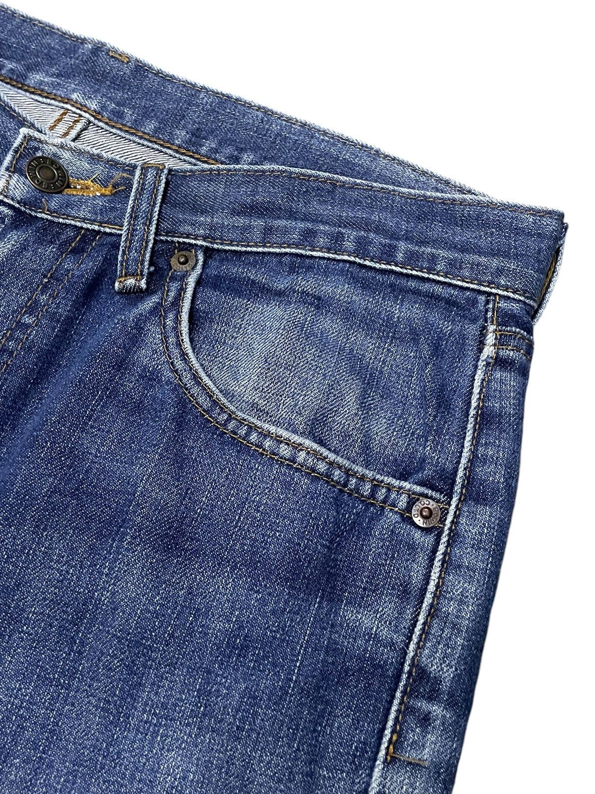 Edwin × Japanese Brand × Vintage Vintage Edwin 503Z Stone Wash Loose Straight Jeans Size US 30 / EU 46 - 8 Thumbnail