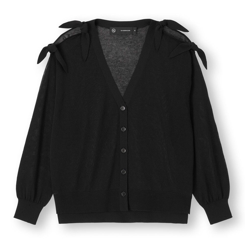 GU × Undercover By Jun Takahashi!! Undercover GU Sheer Knit Cardigan Size S / US 4 / IT 40 - 1 Thumbnail