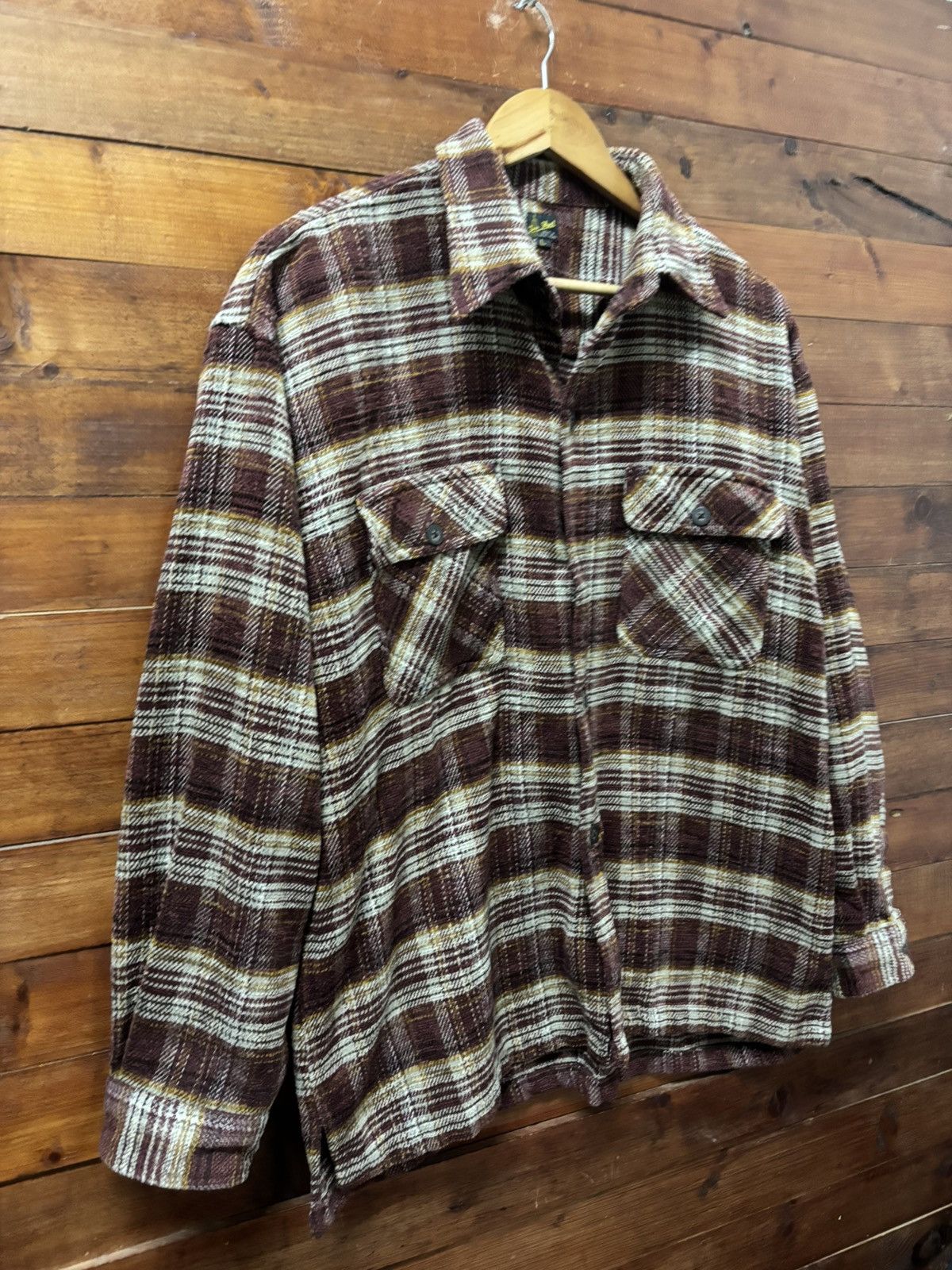 Japanese Brand Vintage tom short flannel shirt Size US L / EU 52-54 / 3 - 4 Thumbnail