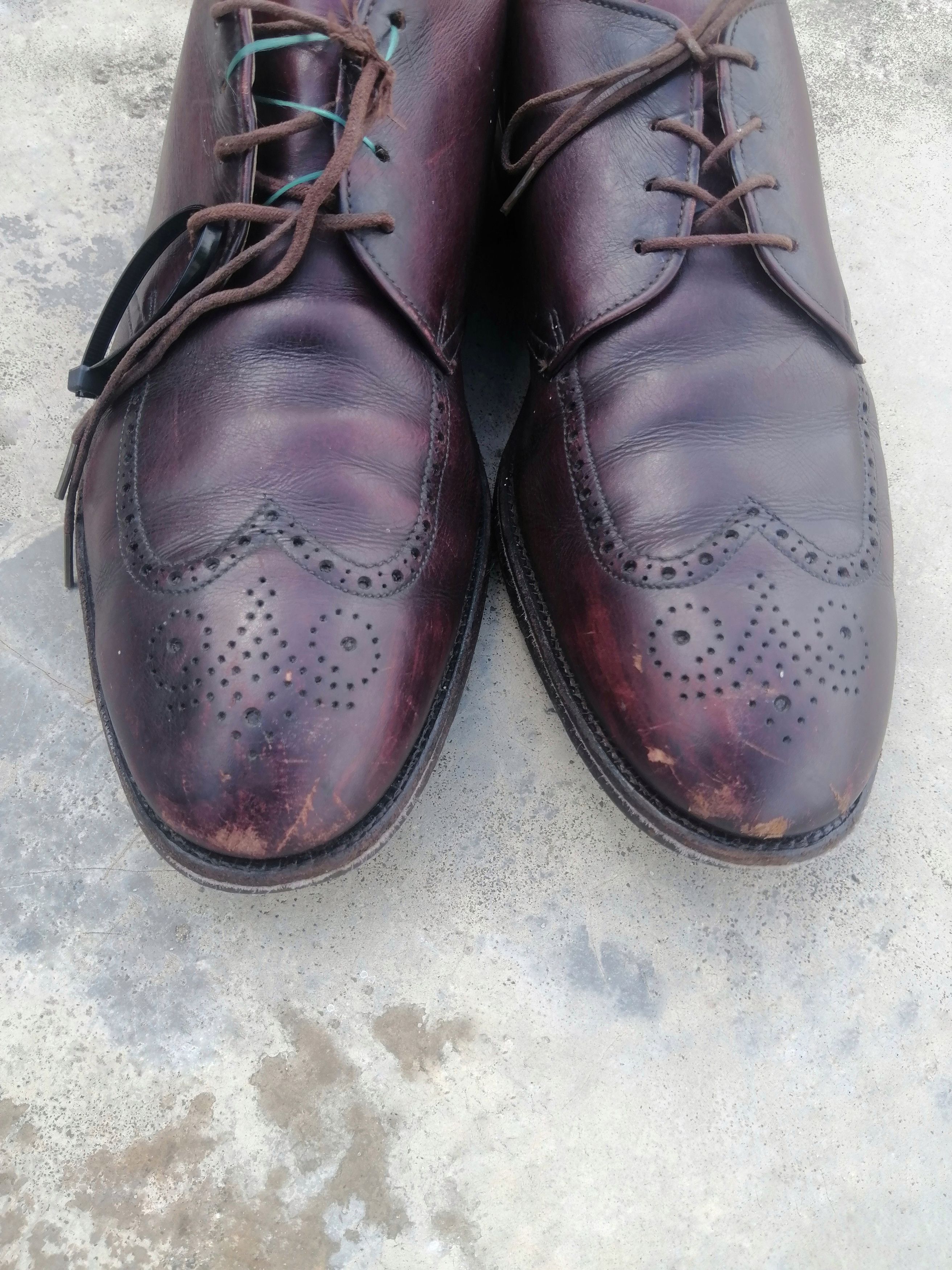 Alden Alden Shell Cordovan Brown Oxford Dress Shoes US 13 Size US 13 / EU 46 - 9 Thumbnail