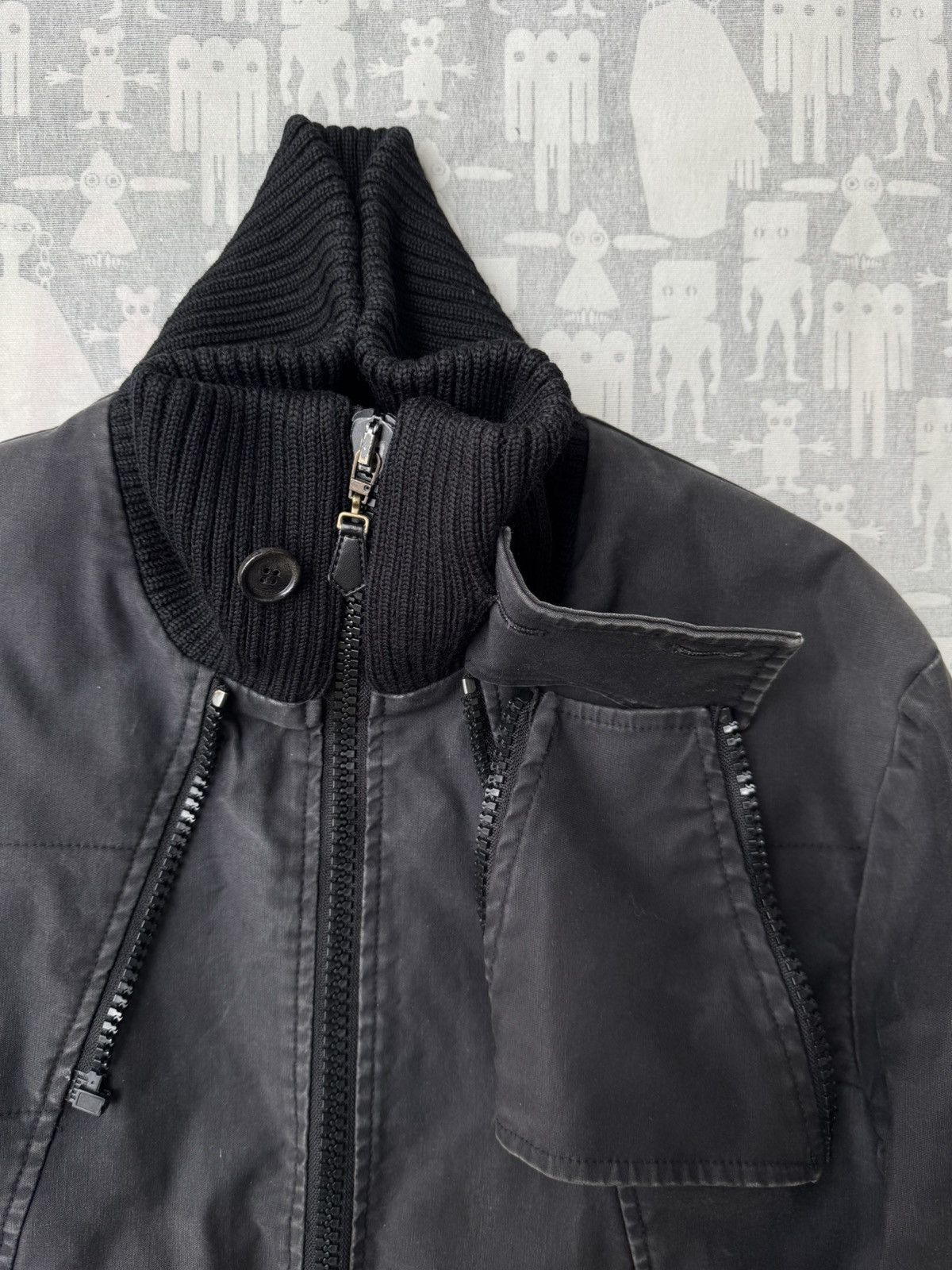 Dior Dior Homme AW07 High-Neck Pilot Bomber Size US M / EU 48-50 / 2 - 7 Thumbnail