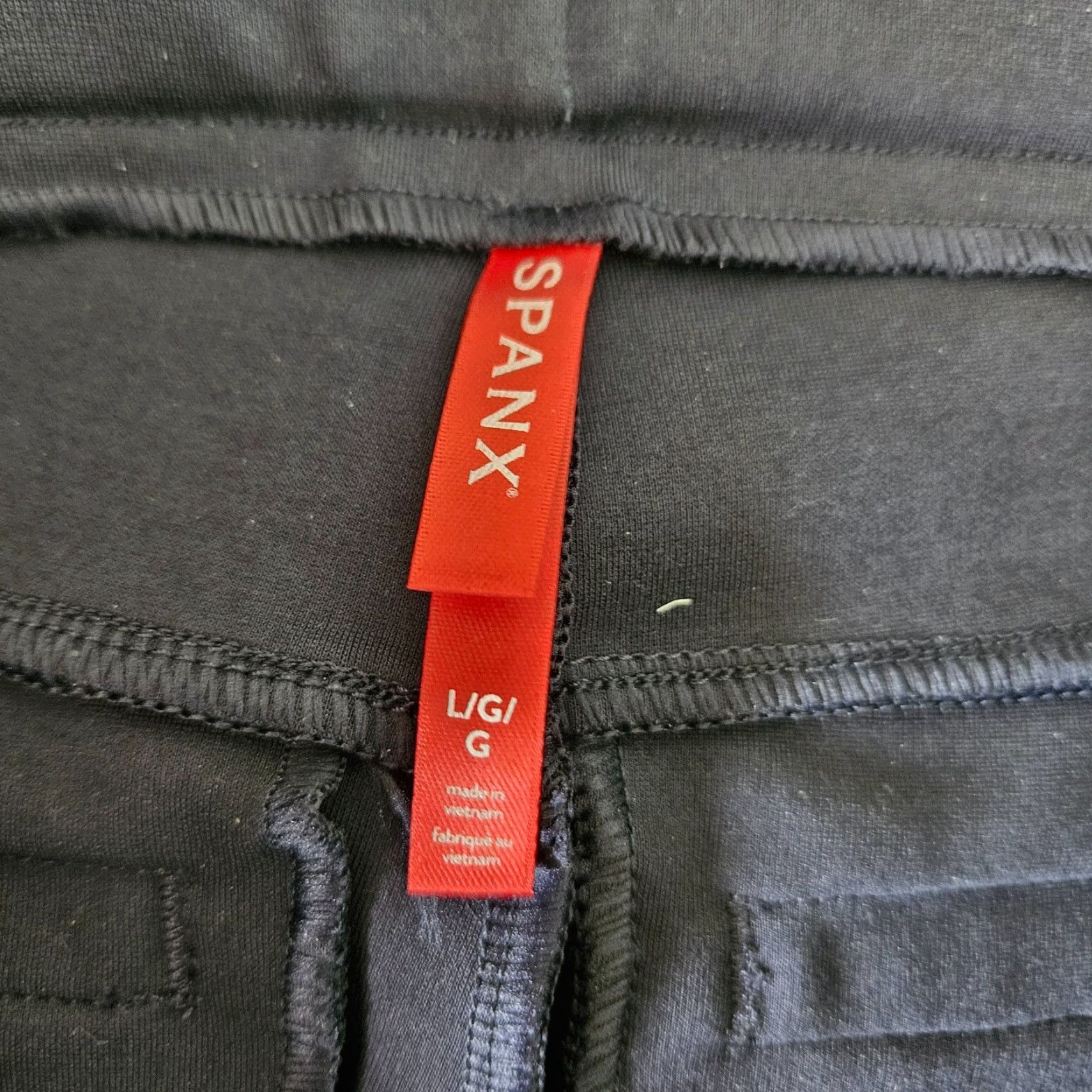 Spanx VINTAGE Spanx Womens PerfectFit Ponte Flare Pants Sz Large Blue High Rise Pull On Size 36" / US 14 / IT 50 - 7 Thumbnail
