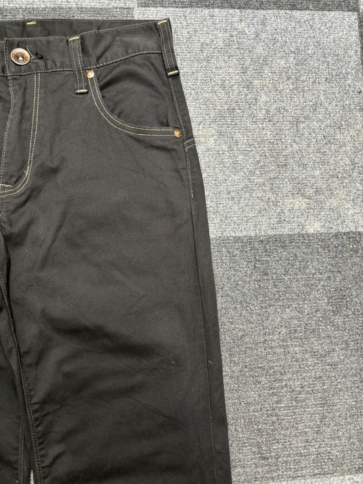Edwin 💥VERY RARE💥EDWIN WINGS EMBROIDERY PANT F465 Size US 31 - 3 Thumbnail