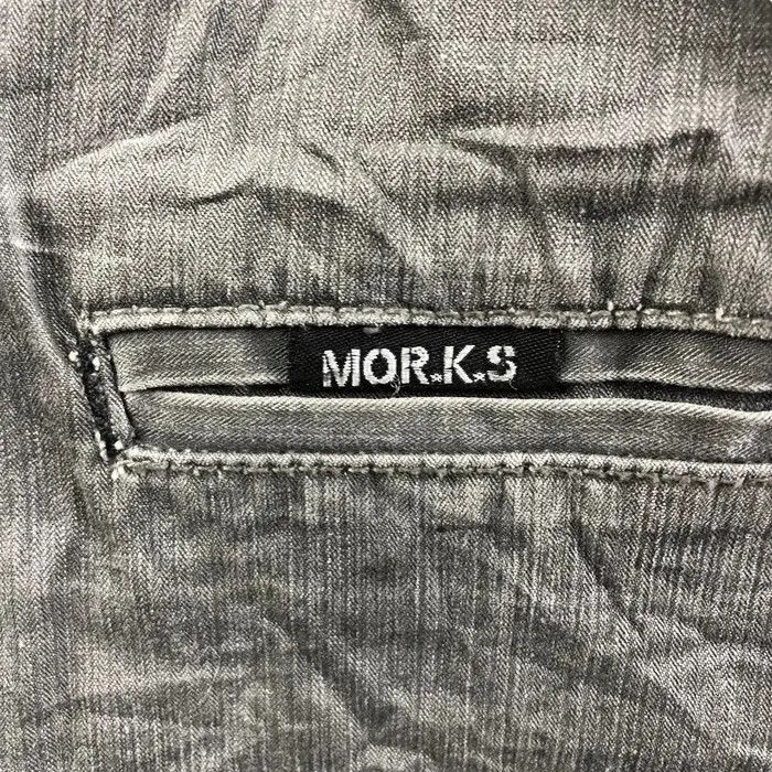 Japanese Brand Vtg MOR.K.S HIROYUKI NAKAMURA Denim Jacket Jeans Cotton Size M / US 6-8 / IT 42-44 - 4 Thumbnail