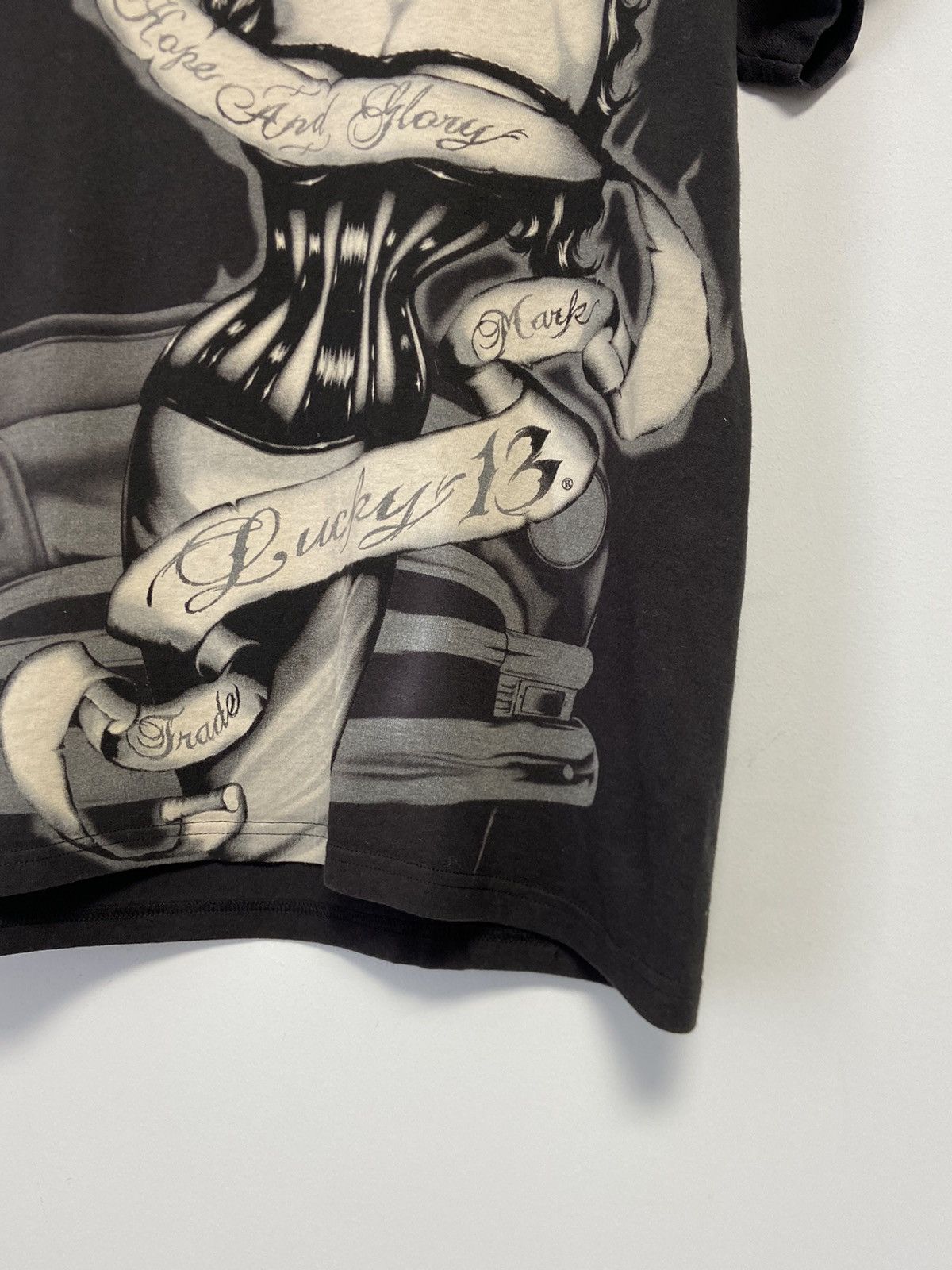Vintage Vintage T-Shirt Lucky 13 Size US M / EU 48-50 / 2 - 3 Thumbnail