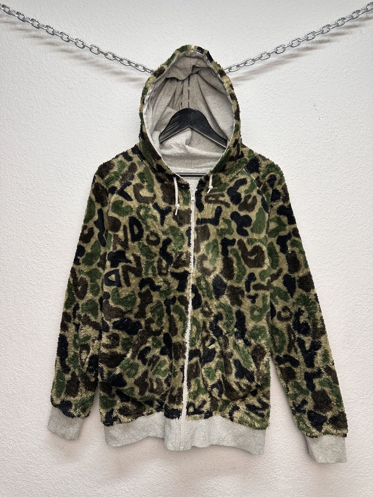 If Six Was Nine Skull Zip Fur Hoodie Ifsixwasnine Lgb Style Rabbit Hysteric Size US M / EU 48-50 / 2 - 2 Thumbnail