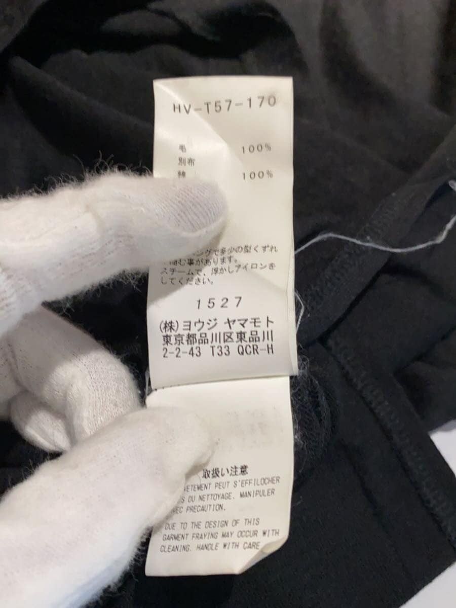 Yohji Yamamoto Asymmetrical Reconstructed Wool Long Sleeve Tee Size US L / EU 52-54 / 3 - 5 Thumbnail