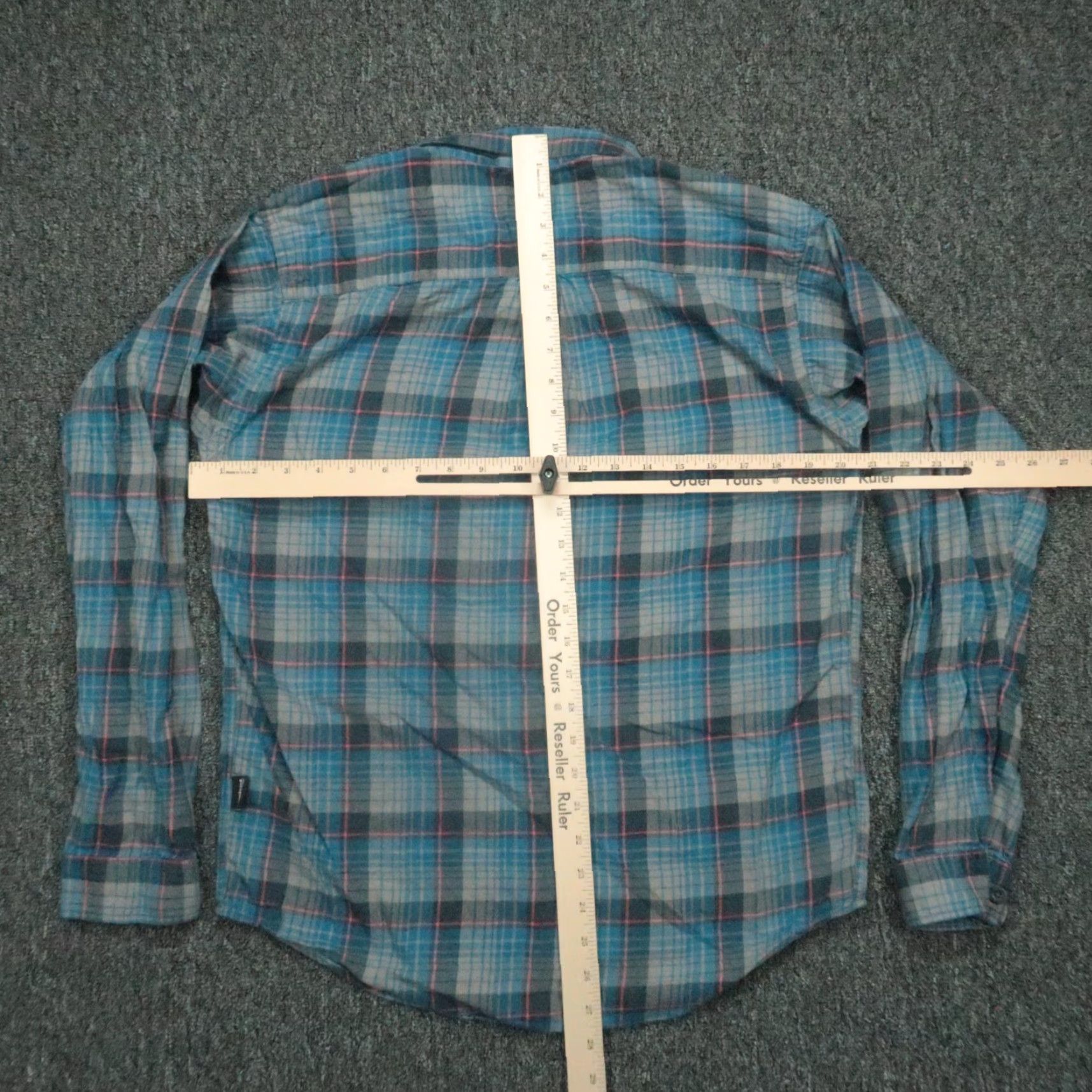 Patagonia Patagonia Shirt Mens Small Blue Plaid Long Sleeve Pima Cotton Button Up Shirt Blue Pockets All Seasons Mens Size US S / EU 44-46 / 1 - 6 Thumbnail