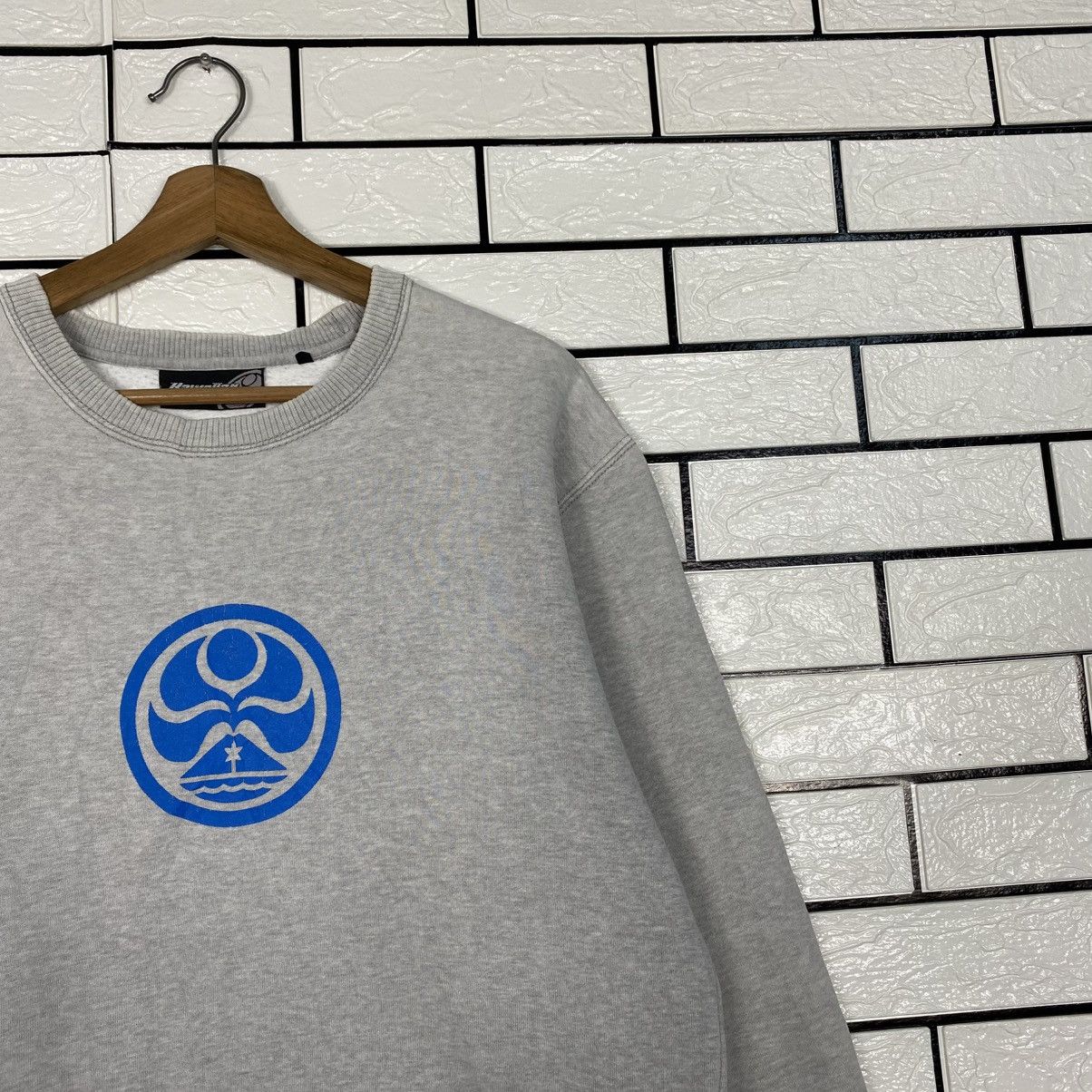 Japanese Brand 📌Vintage Sweatshirt Crewneck Hawaiian Big Logo Size US M / EU 48-50 / 2 - 7 Thumbnail